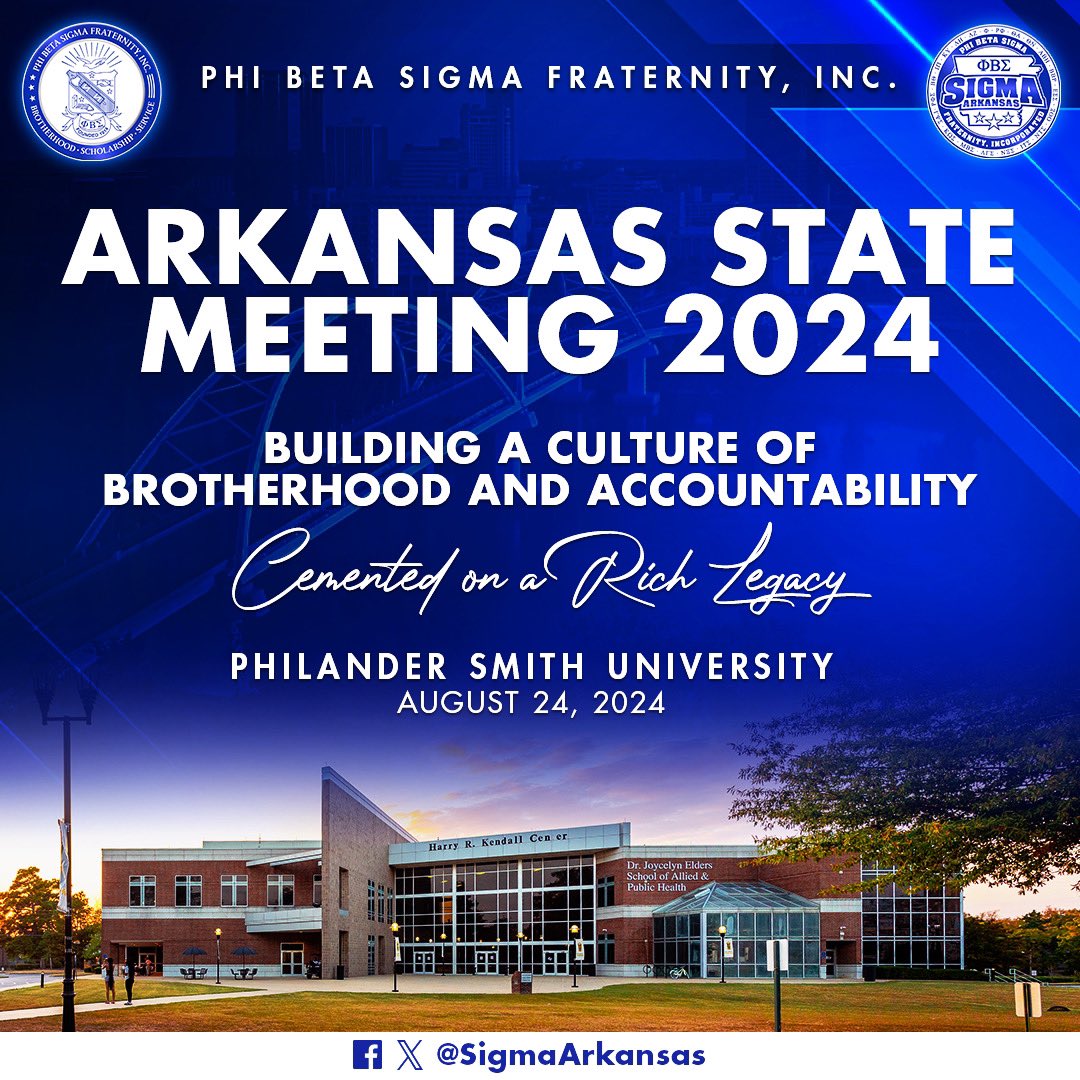 SigmaArkansas's tweet image. #pbs1914 #sigmaarkansas #pbsswregion #pbsswtakeflight #cultureforserviceandserviceforhumanity #menofsigma