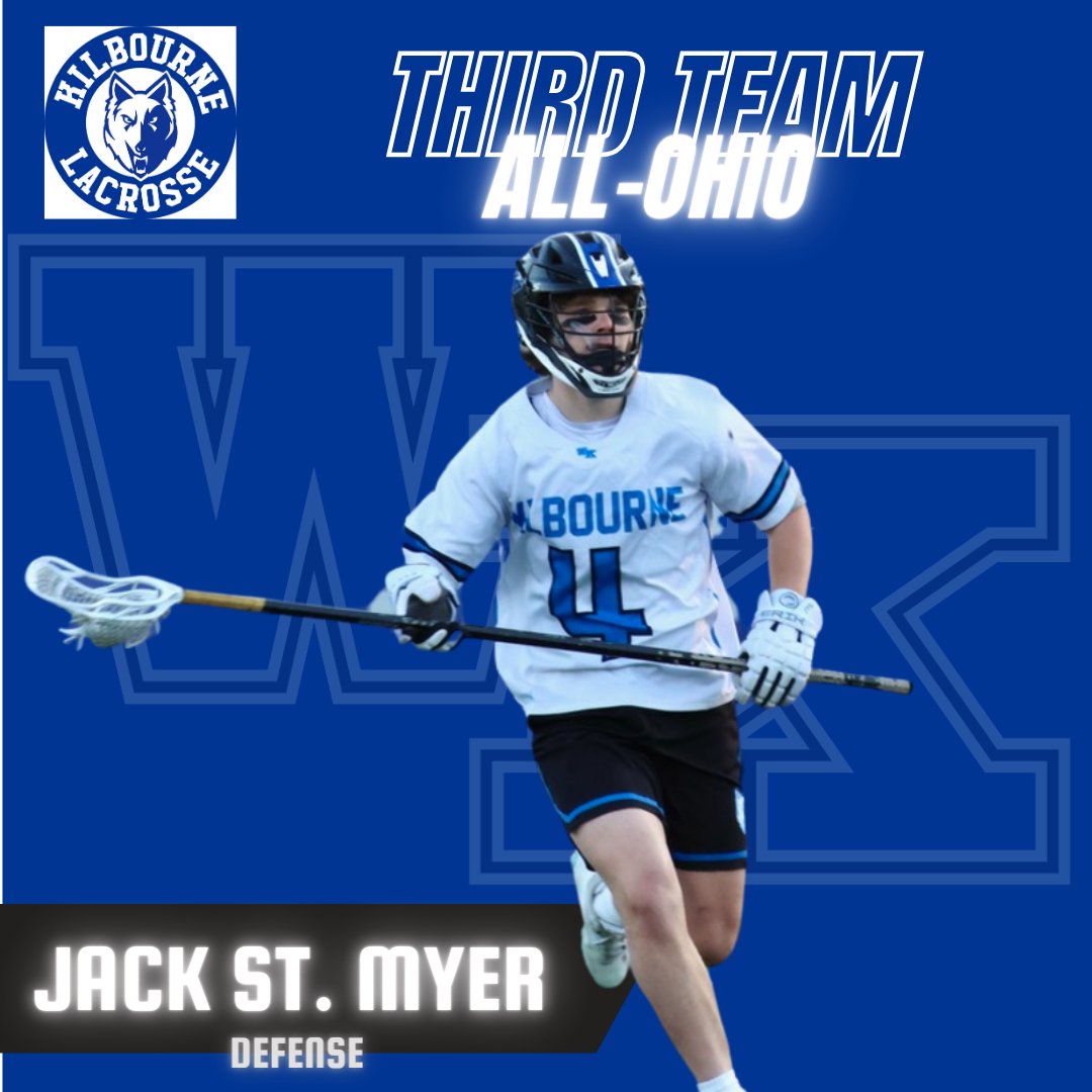 Congratulations to Jack St. Myer on being selected to Third Team All-Ohio!