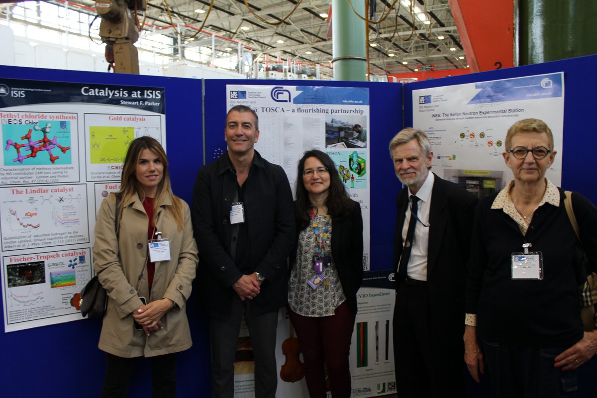 isimachitalia's tweet photo. Strengthening the 40-year strong partnership, in May an Italian delegation visited the ISIS Neutron and Muon Source. Dr. David Della Morte from @CNRsocial_ and  Dr. Silvia Licoccia from @UTORV toured ISIS, and met with ISIS director @RSEccleston and instrument scientists. https://t.co/FecWQlu0Lz