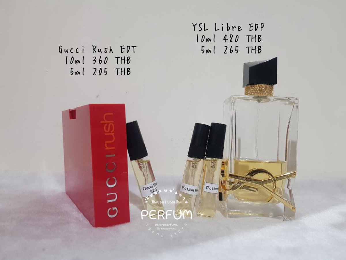 น้ำหอมแบ่งขาย|ก้นขวด|ขวดเต็ม| Low price 2469 tweet media