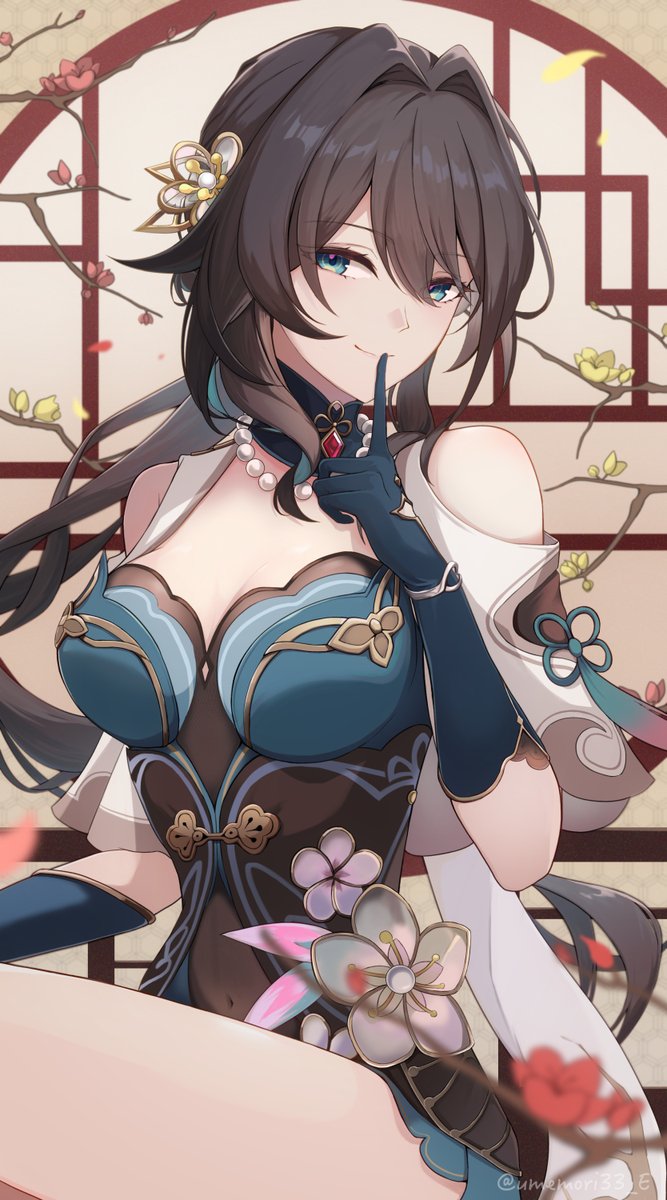 umemori33_E's tweet photo. ルアンメェイ
#honkaistarrailfanart #HonkaiStaRrail 
#Ruanmei https://t.co/EBDOMeOuSY