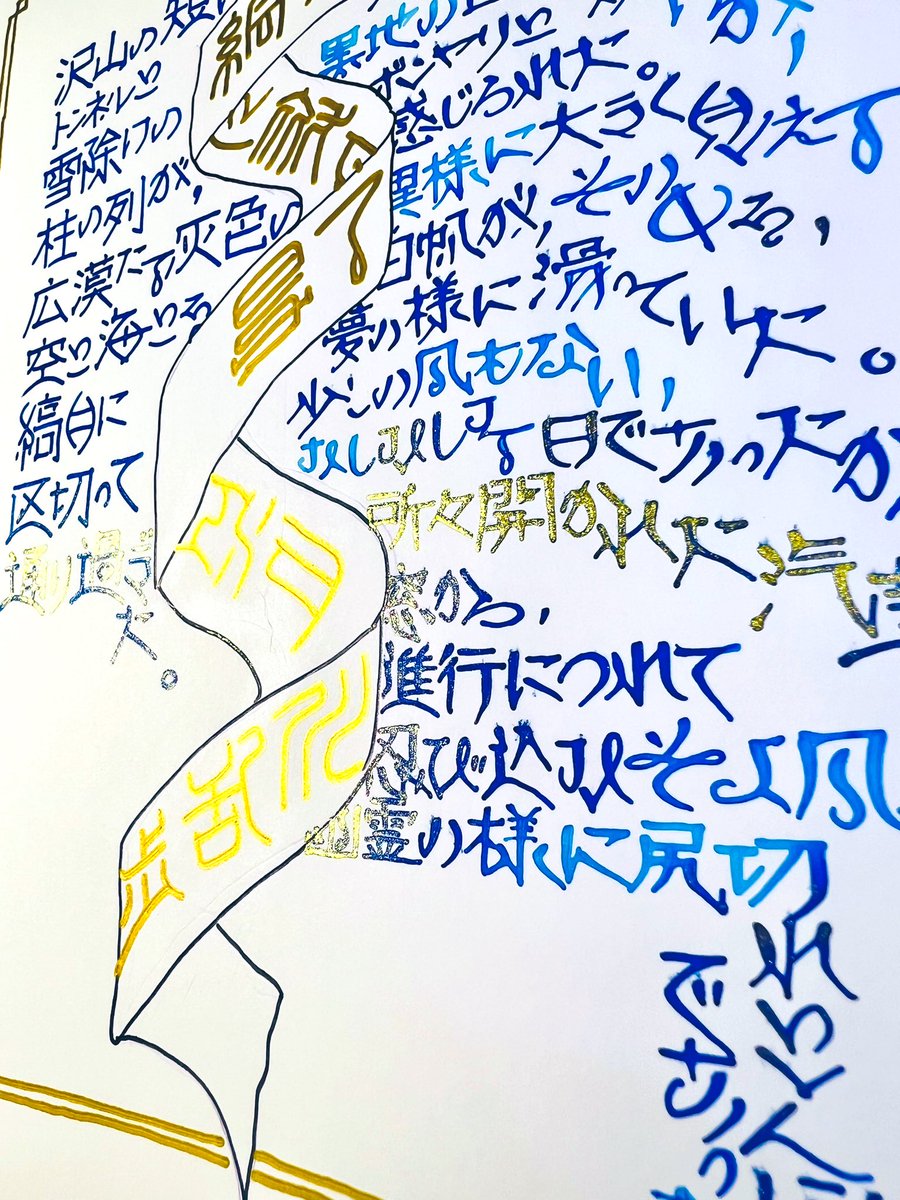 asahinaitsuku's tweet photo. #朝活書写 #朝活書写_1705 #ガラス工房スタジオ嘉硝 #ガラスペン #EHMANN #つけペン #Pelikan #Edelstein #山本紙業 #COSMONOTE #コスモエアライト #手書き #インク沼 #江戸川乱歩
濃くて書き良いインクと極上のラメ✨
スタジオ嘉硝のガラスペンも
e+mのつけペンも、
接地ぬるぬるで線が生きる
木軸の感触も素晴らしい
Golden Lapis(Ink of Year 24)