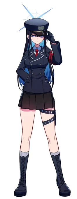 風紀委員サオリ #ブルアカ 
