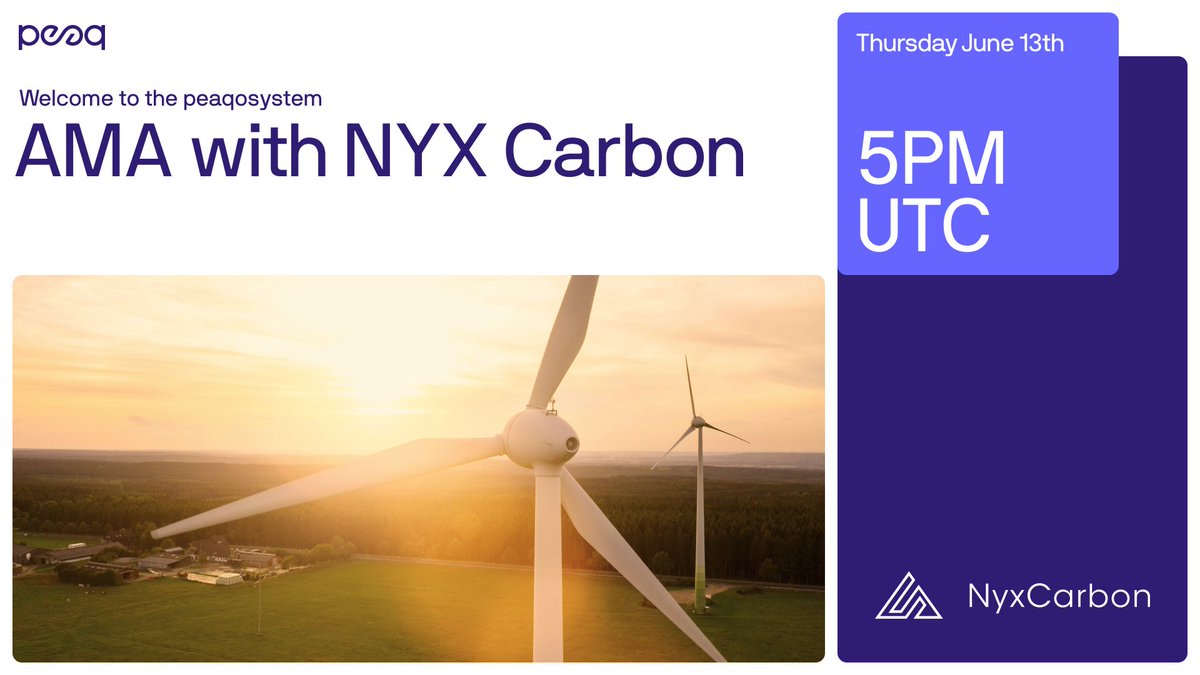 How can #AI + #Web3 drive positive climate impact and contribute to the growth of environmental markets?

Join <a href="/brittanymsalas/">Brittany Salas</a>, Founder and CEO of NyxCarbon, this Thursday to learn how they leverage #DePIN to link real-time climate data with financing, and why they’re building on