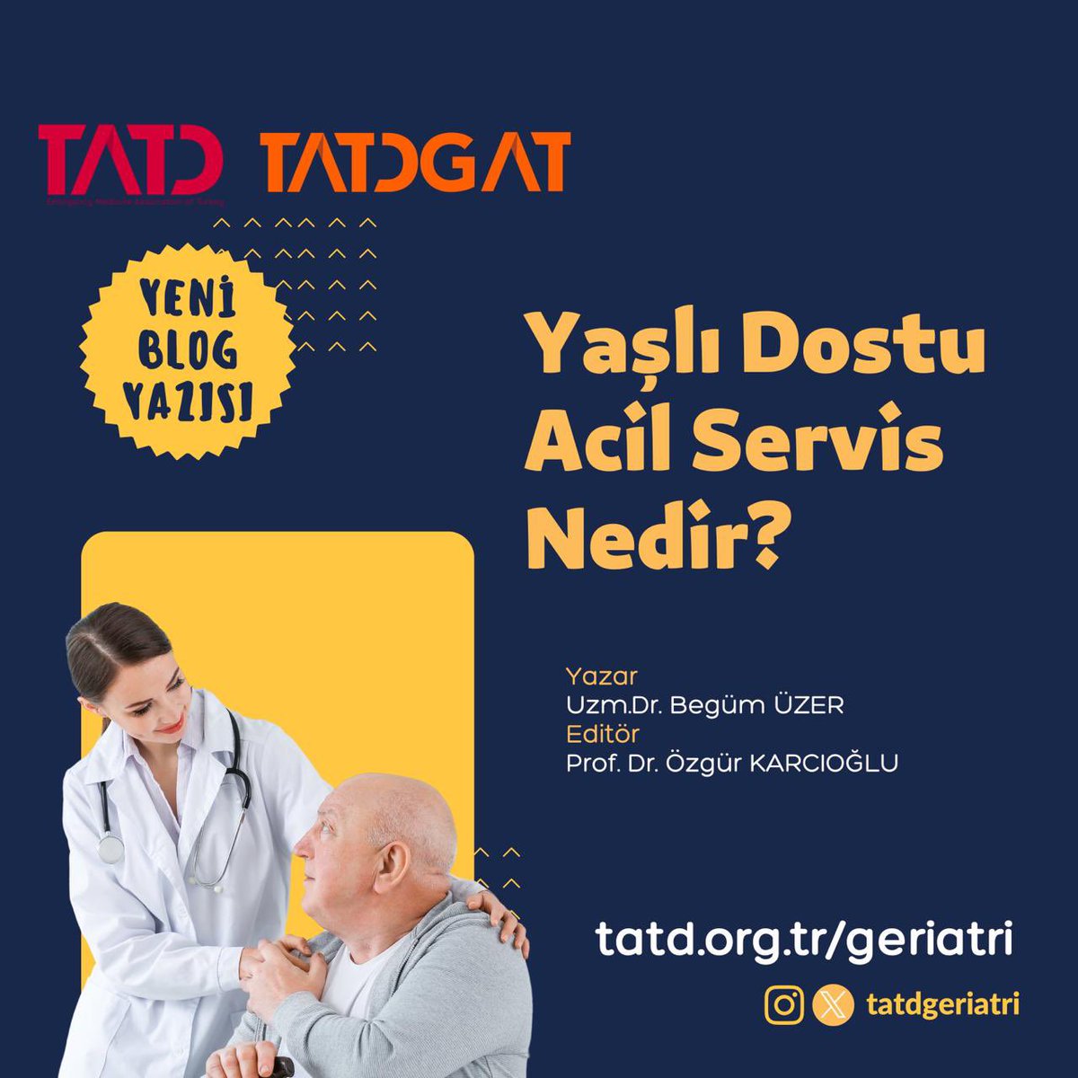 TATD Geriatrik Acil Tıp Çalışma Grubu tweet media