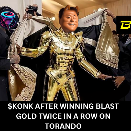 $KONK WON ANOTHER GOLD JACKPOT on <a href="/TornadoBlastBot/">@TornadoBlast</a> 

Lesskooonkkkkk!!!

Faders Gonna Fade! Jeeters Gonna Jeet!
KONKERS KEEP KONKING!

$KONK said we gonna win again and we won!

Claim your Gold here: tornado.fun/gold-jackpot

$KONK #KONK #KONK #KONK