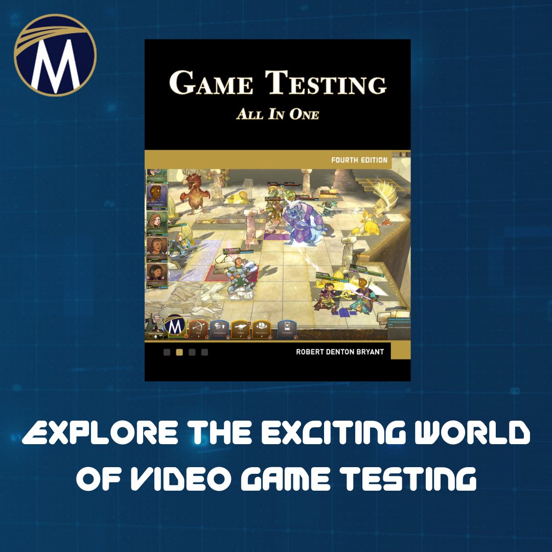 🎮 Explore the world of video game testing with "Game Testing All in One, 4e" by Robert Denton Bryant! 📷 Refine your abilities, understand the testing process, and ensure game quality.  Level up and get your copy at the link below! #GameTesting

styluspub.presswarehouse.com/browse/book/97…