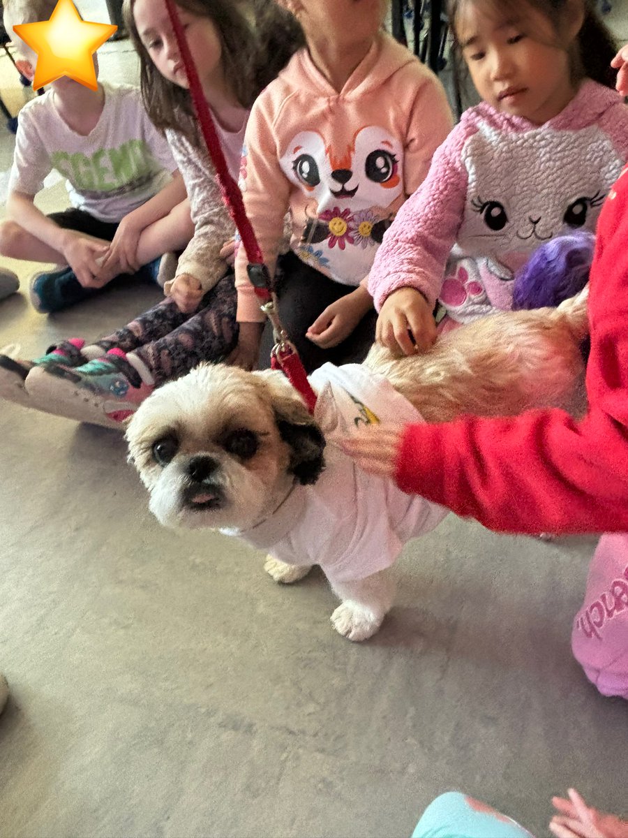 Today’s off to a great start! It’s Bubble Day and we had a special visitor <a href="/StTeresasSchoo1/">St. Teresa's School</a> 🫧 🐶