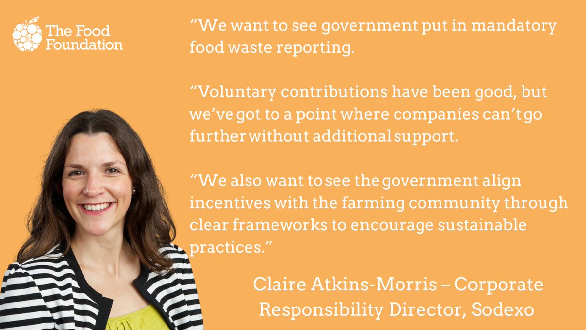 The Food Foundation (@food_foundation) on Twitter photo ๐ข As the <a href="/Conservatives/">Conservatives</a> and <a href="/LibDems/">Liberal Democrats</a> release their #manifestos it's good to see business leaders like <a href="/AtkinsMorris/">Claire Atkins Morris</a> of <a href="/SodexoUK_IRE/">Sodexo UK & Ireland</a> calling for the next Government to introduce mandatory report for #foodwaste
Read more: tinyurl.com/3cban6v4
#ToryManifesto #Silverstone ๐ข As the <a href="/Conservatives/">Conservatives</a> and <a href="/LibDems/">Liberal Democrats</a> release their #manifestos it's good to see business leaders like <a href="/AtkinsMorris/">Claire Atkins Morris</a> of <a href="/SodexoUK_IRE/">Sodexo UK & Ireland</a> calling for the next Government to introduce mandatory report for #foodwaste
Read more: tinyurl.com/3cban6v4
#ToryManifesto #Silverstone