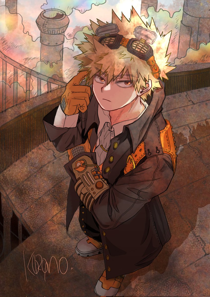 スチパンかっちゃん #ヒロアカ #爆豪勝己 #MHA #KatukiBakugo