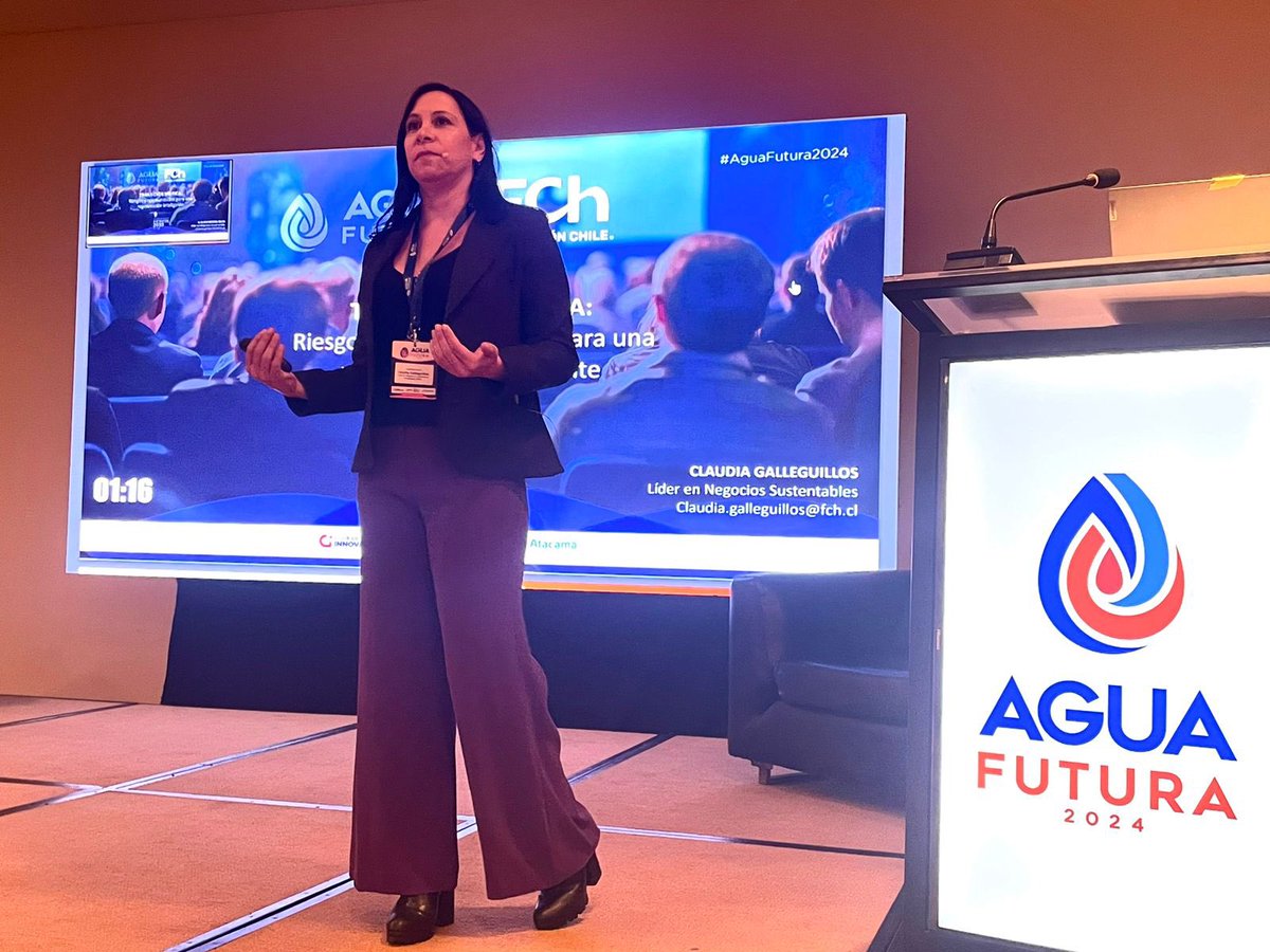 Con palabras de Seremi de Economía, <a href="/Maka_Arias_/">Makarena Arias Vargas</a> y directora #CorfoAtacama Rosa Román, iniciamos Congreso Regional de Gestión hídrica “Agua Futura 2024”, evento de la línea Viraliza de <a href="/Corfo/">Corfo</a> con apoyo del Programa de Desarrollo Productivo Sostenible (DPS) #AguaFutura2024