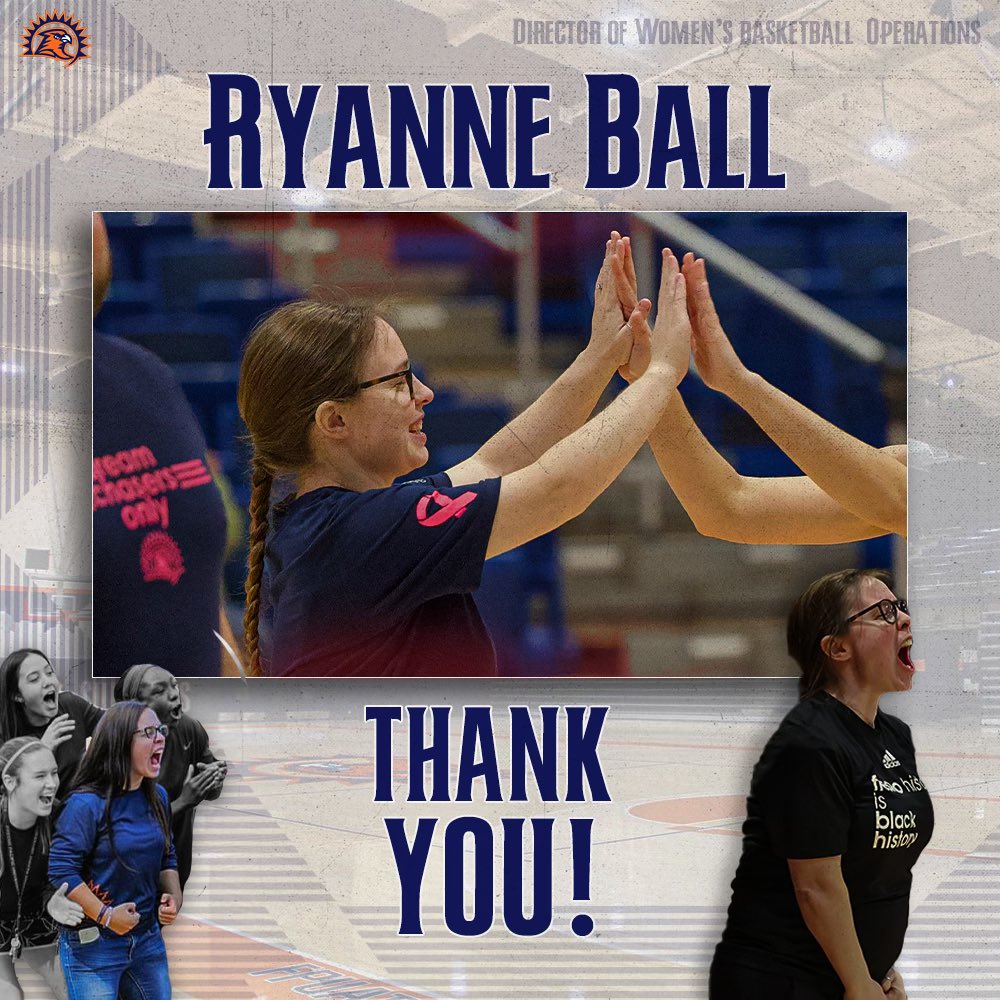 FPUwbb's tweet photo. Ryanne has been a culture driver since the first day she started with our program. Over the past 9 years she has built a legacy to be proud of. She epitomizes leading with love and she gave her all serving the growth of our program. Thank you, Ry. We love you. #DreamChasersOnly https://t.co/NKIv3AAVKs