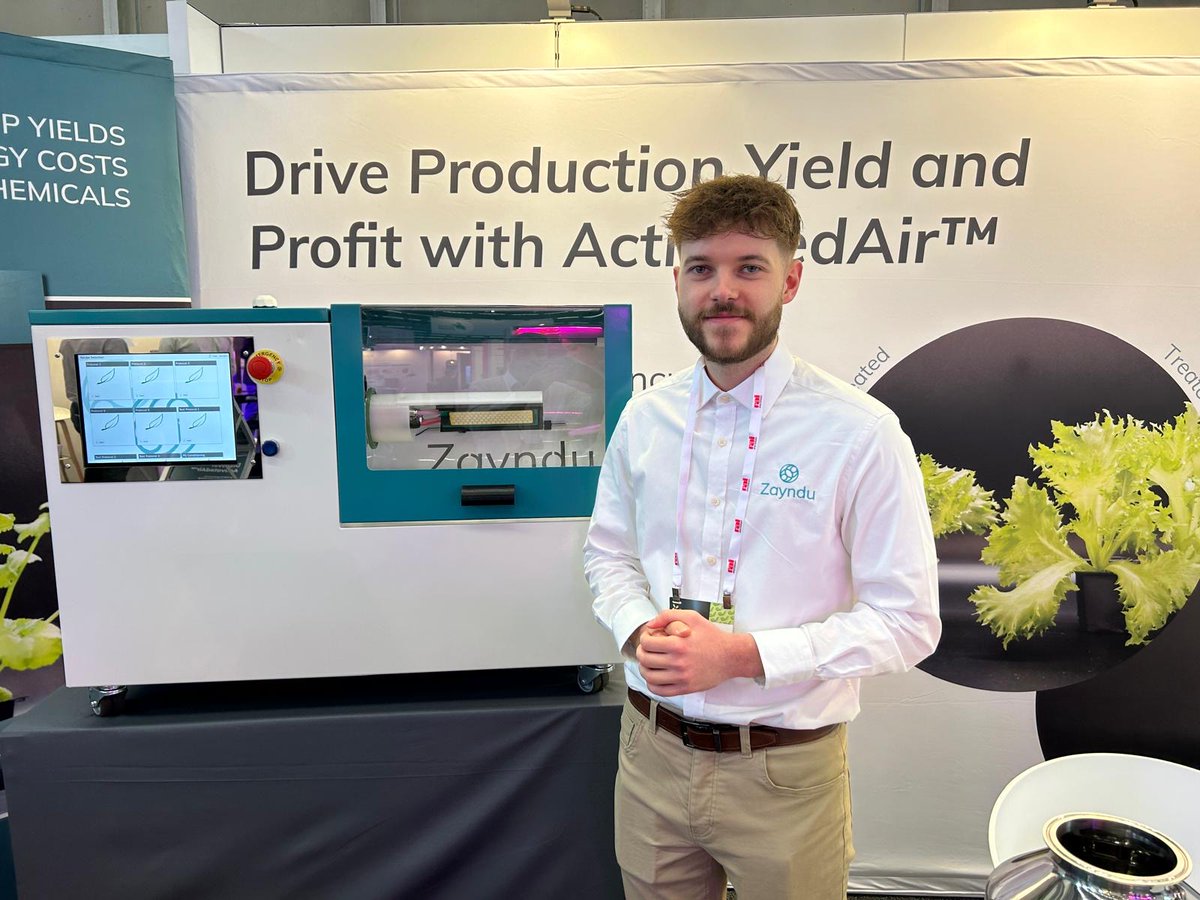 Zayndu_Seeds's tweet image. Meet Sam, one of our dedicated Plant Specialists at Zayndu!

Sam is attending @GreenTechRAI this year, so head over to stand 5.401VF and ask him about our ActivatedAir seed priming system!

#greentech2024 #ActivatedAir #cea #plasmaagriculture #plantspecialist
