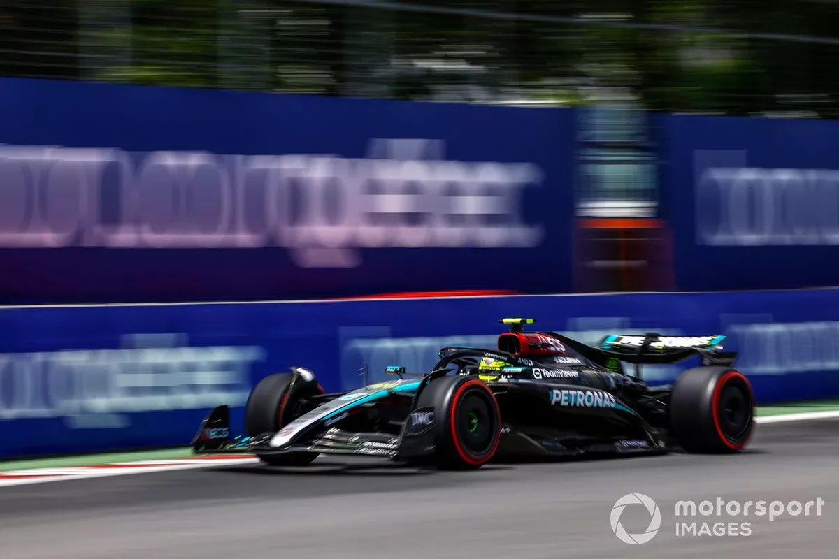 #CanadianGP 🇨🇦 | Toto Wolff reflected on the past race weekend and the promise shown by the team, as Mercedes seems to be understanding their car more and more. 

“In FP3 Lewis did a lap that was out of this world. That was so quick. Then his long run was stratospheric,