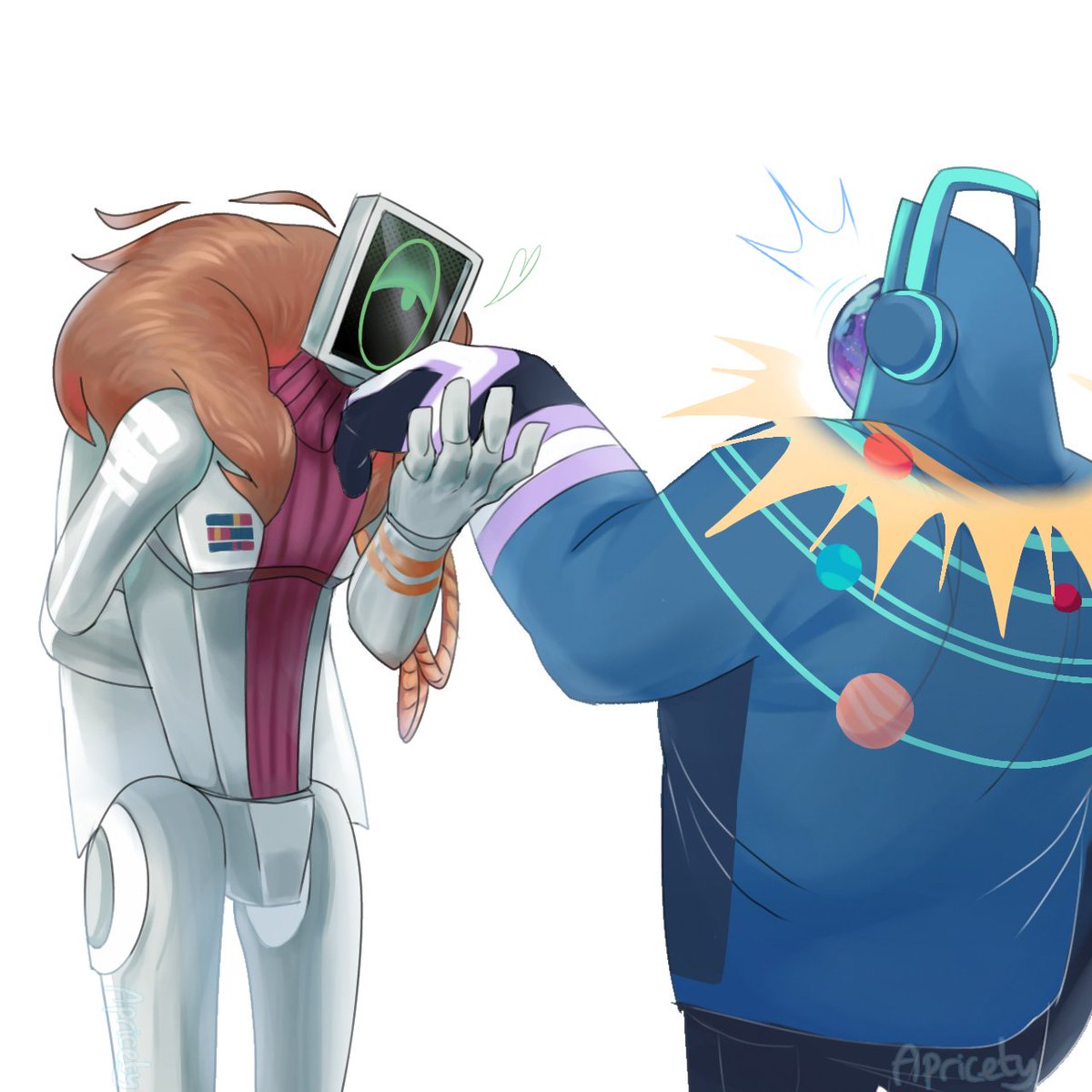 apricety_'s tweet photo. What sillies they are✨️
#NSR #nostraightroads #neonnova https://t.co/mHVXWHO11L
