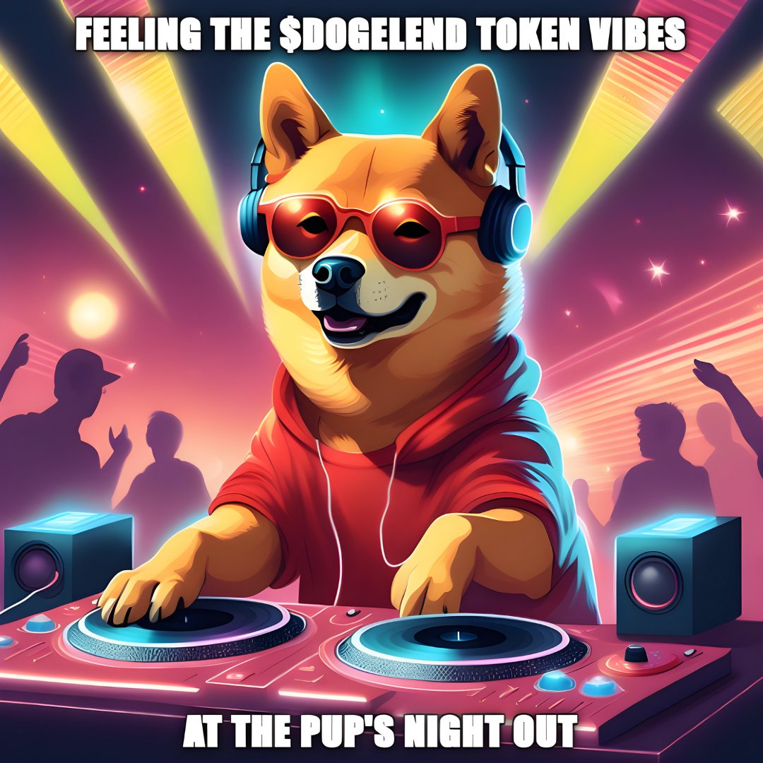 DogeLend's tweet photo. Feeling the dogelend token vibes with the pup's night out! 🚀🐕 

#CryptoMeme #DogeCoin #DogecoinToTheMoon #Cryptocurrency #DogeArmy #DogecoinCommunity #CryptoLife #ToTheMoon #HodlStrong #DogeLendToken #DogeLend https://t.co/WCfIR86iVD