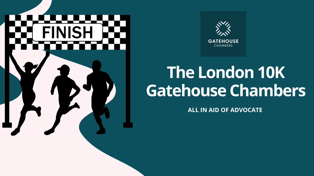 Four members of <a href="/gatehouse_law/">Gatehouse Chambers</a> will be running in <a href="/TheLondon10K/">Saucony London 10K</a> on 14 July in aid of Advocate. Huge thanks to Carl Brewin, John Clargo, James Duncan-Hartill, and Marc Gilby for participating!

Support the team today➡️bit.ly/Gatehouse10K