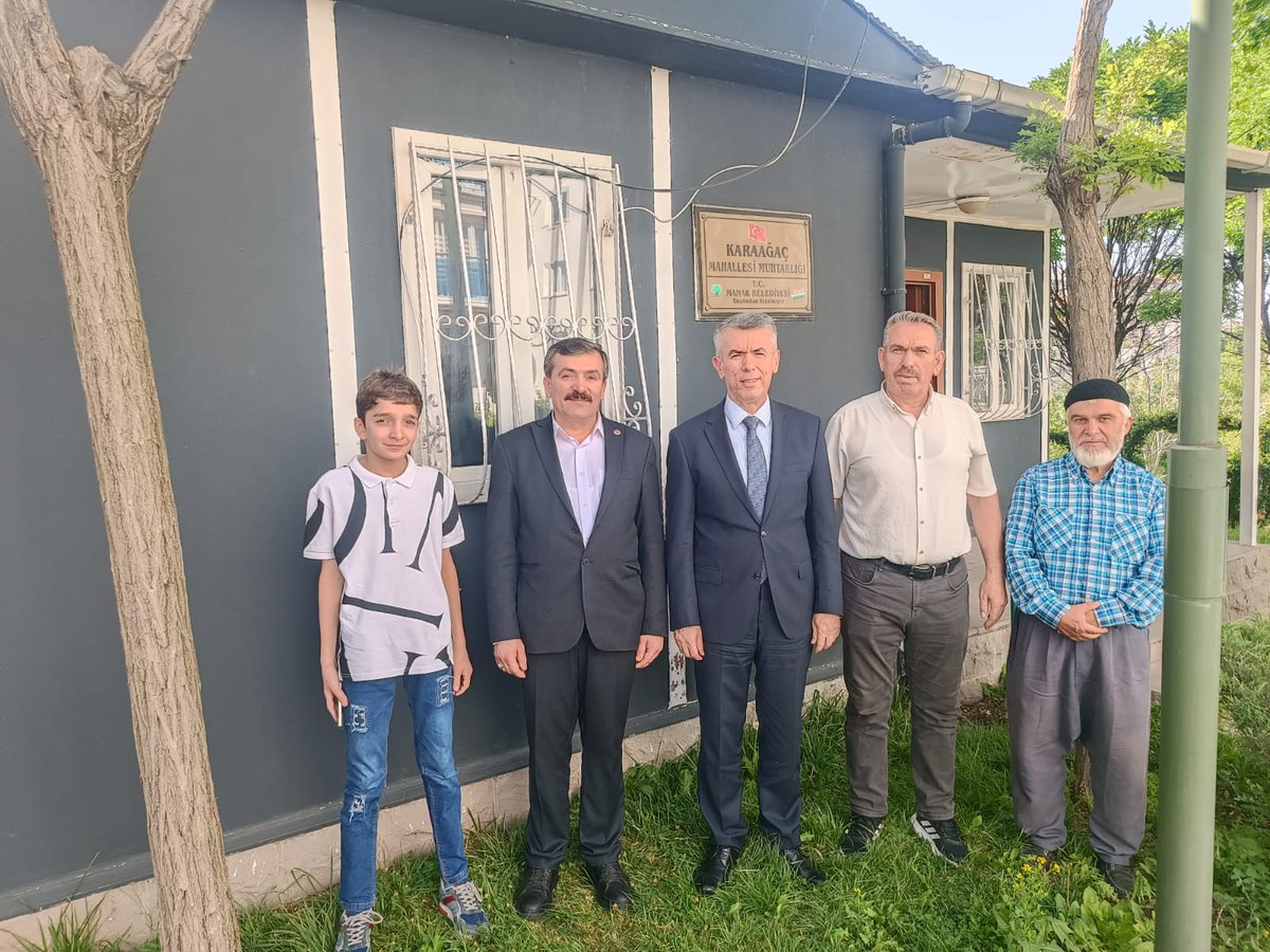 MamakKymkmligi's tweet photo. Kaymakamımız Sayın Ali Sırmalı, 31 Mart Mahalli İdareler Genel Seçimlerinde Karaağaç Mahallesi Muhtarı olarak seçilen Hacı Aslan Keskin'e hayırlı olsun ziyaretinde bulunarak, görevinde başarılar diledi. https://t.co/y7zvVeAwYn