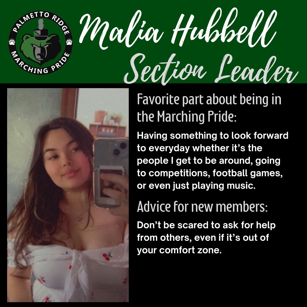 2024 Marching Pride Officer Spotlight: Sammi Hernandez and Malia Hubbell