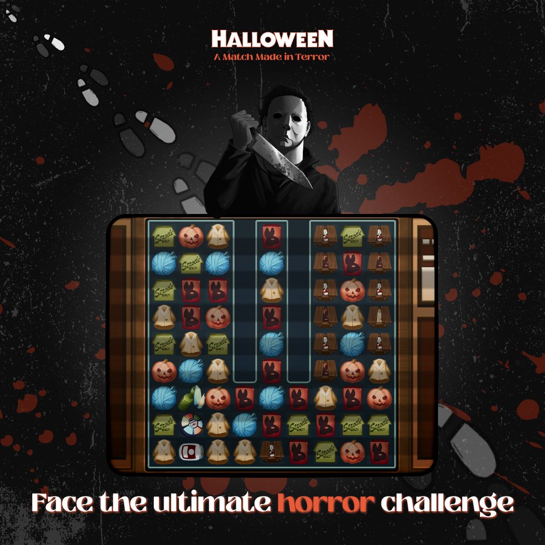 Halloween78Game's tweet photo. 🎃 Don’t be afraid to play!

“A Match Made in Terror” is the best way to spend your Friday. 😎

👻 Share it with a friend by tagging them in the comments.

#halloween #1978 #spookyplay #scarymovies https://t.co/dZH3zjwkz9