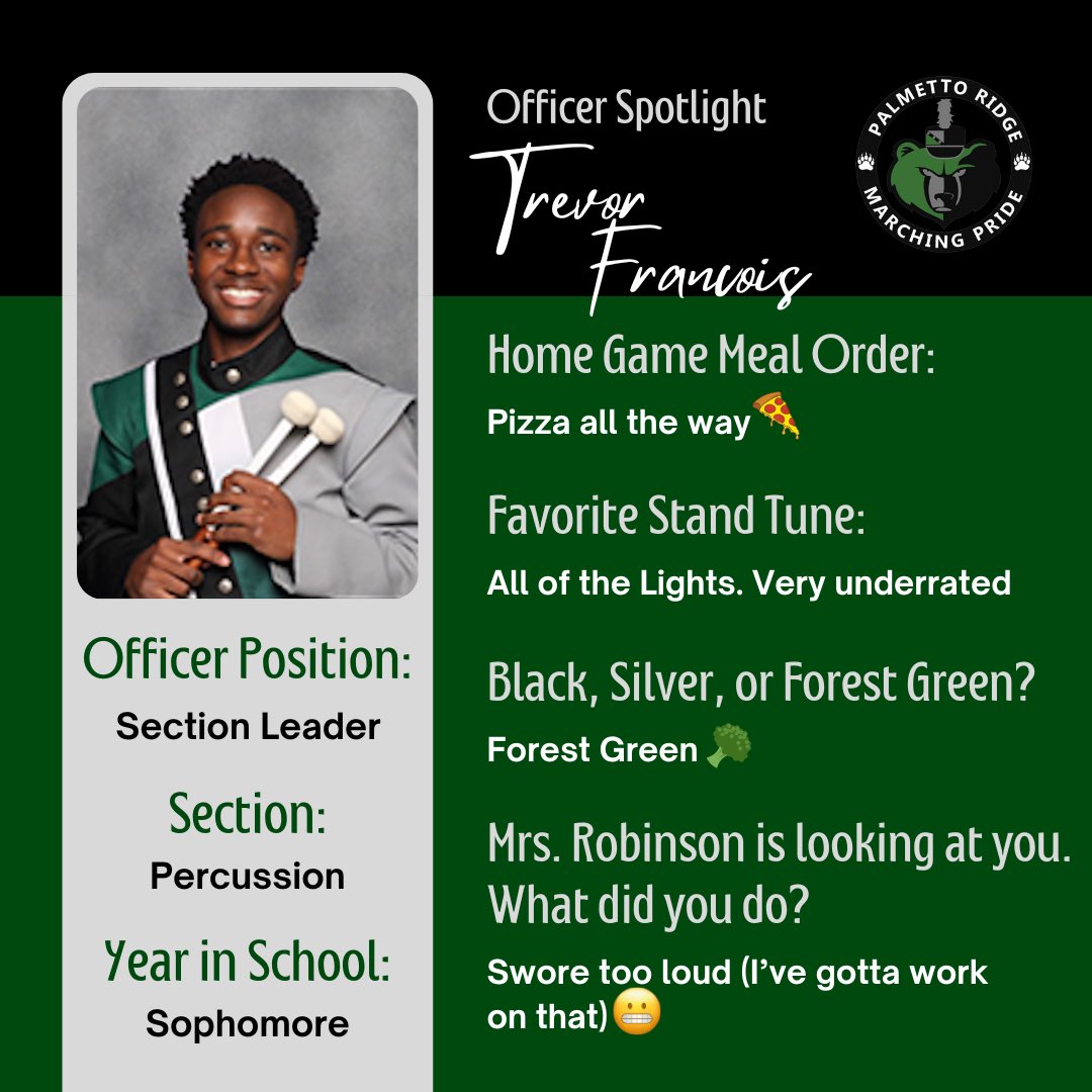 Palmetto Ridge Bands tweet media