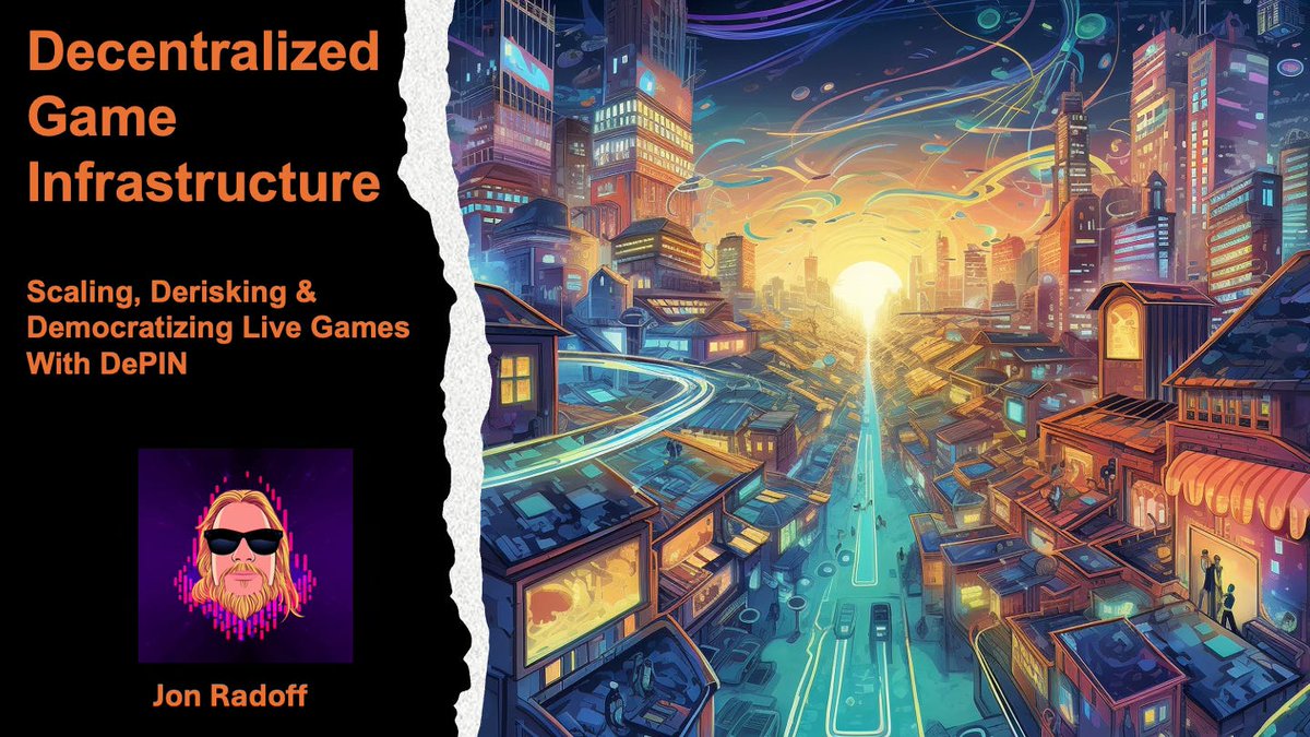 jradoff's tweet image. 1/ @Beamable is launching the first Decentralized Physical Infrastructure Network (DePIN) for live services game infrastructure.
Our goal is to make it possible for anyone to create a live services game without the scale-out and central-tech risks.
Read on: