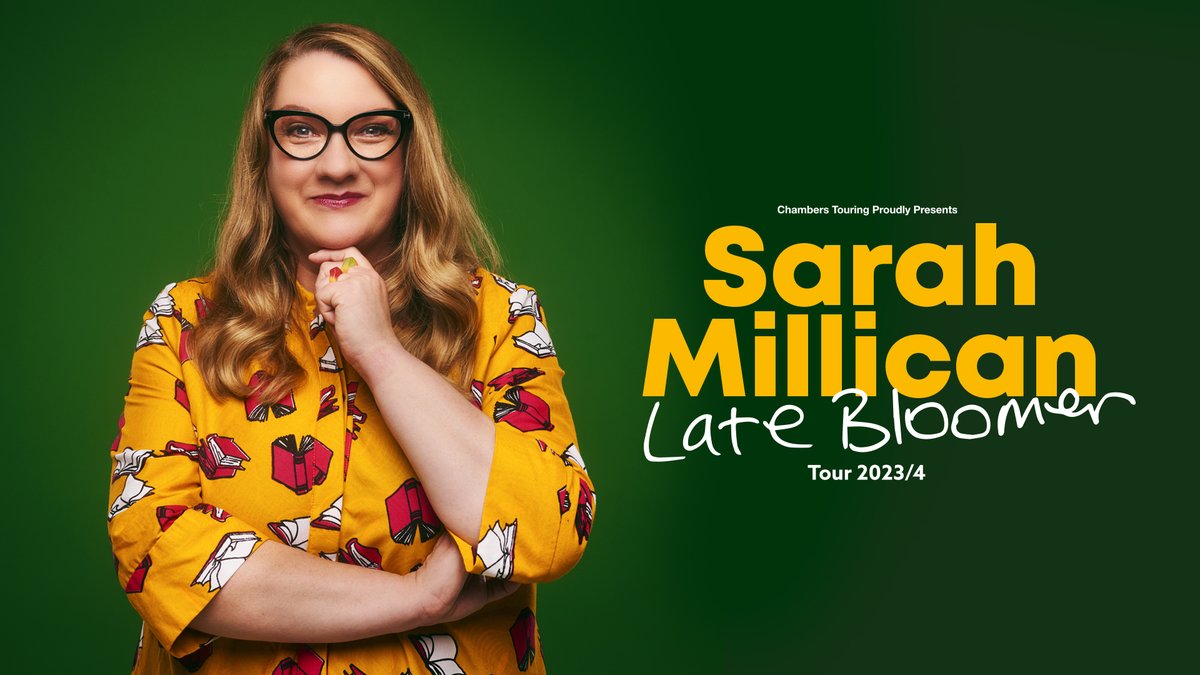⭐Fancy a solo date? ⭐
We have LIMITED single seats remaining for Sarah Millican
If you want to come, come solo, receive a warm welcome, make friends, leave laughing.
#joinin
📷tinyurl.com/f8h9ynyy