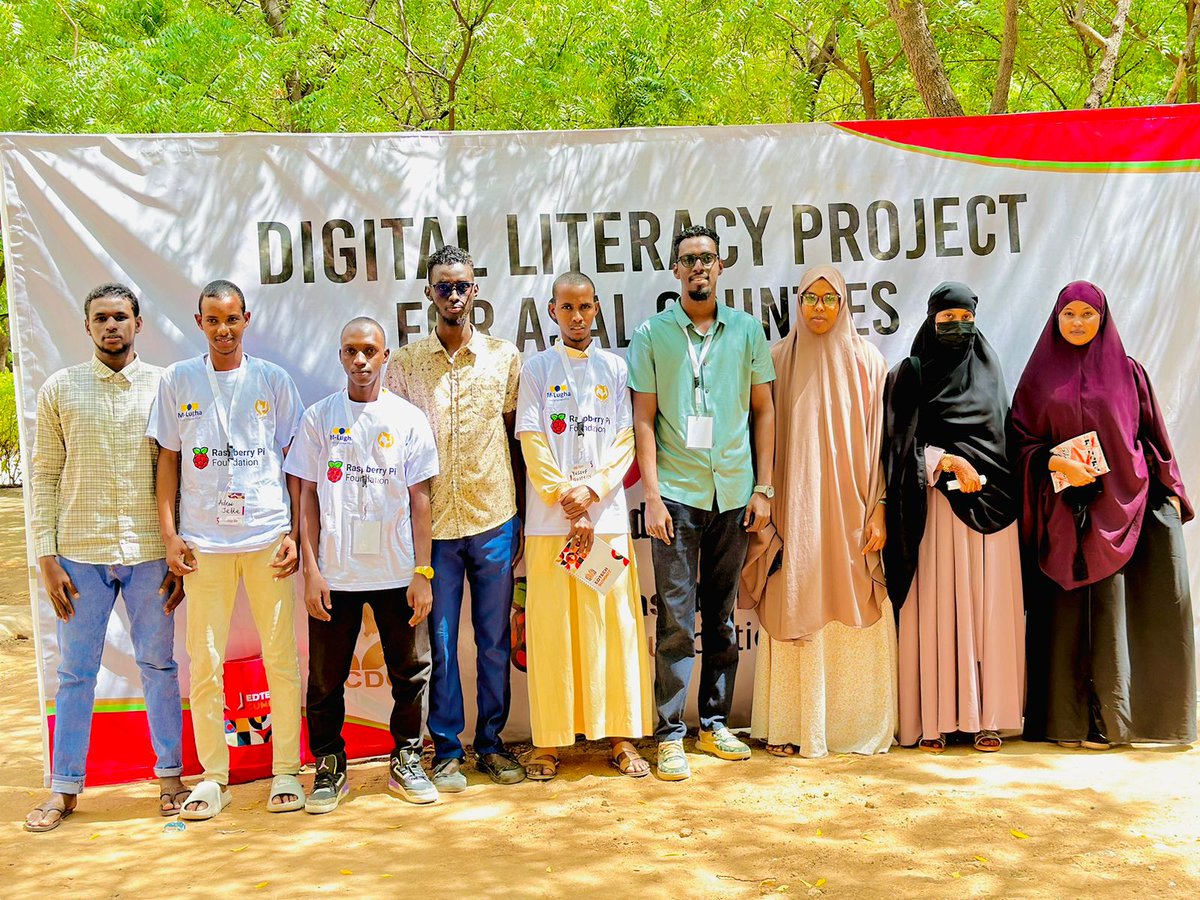 EmpowerwithIT's tweet photo. @EmpowerwithIT Team at FCDC Edtech summit &amp; RPF Digital literacy for ASAL's Project at @GarissaUni

Also witnessed the launch of the partnership between @FCDCKenya and @EdTechEAfrica @Raspberry_Pi
#FCEdTechSummit  #KenyaEdTechSummit https://t.co/rC1jSlwFUV