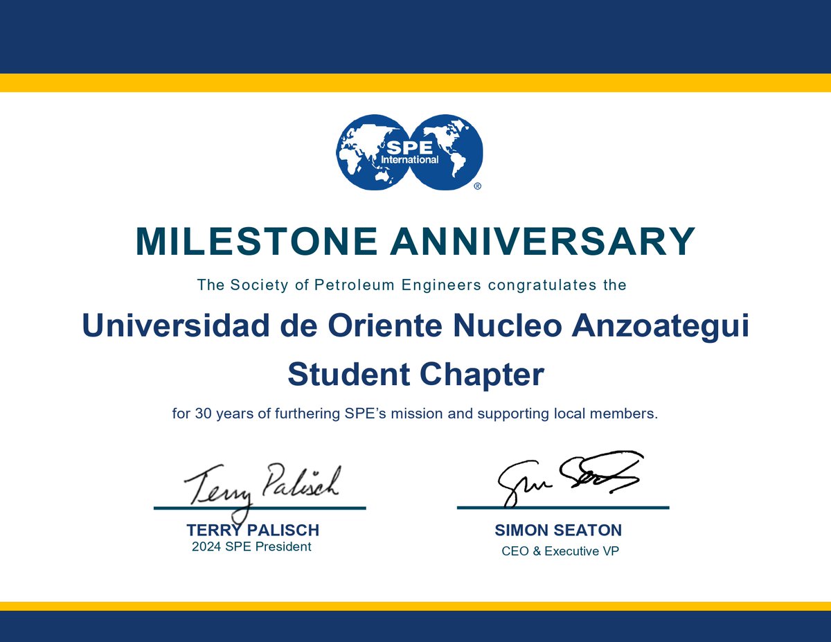 SPE Student Chapter 5548 🇻🇪 tweet media