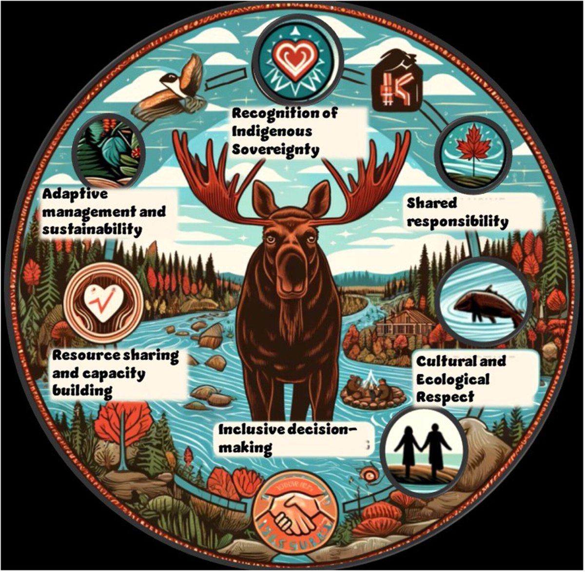 🚨New 🫎 publication🚨
Indigenous co-stewardship of North American moose: recommendations and a vision for a restoration framework
wildlife.onlinelibrary.wiley.com/doi/10.1002/jw…