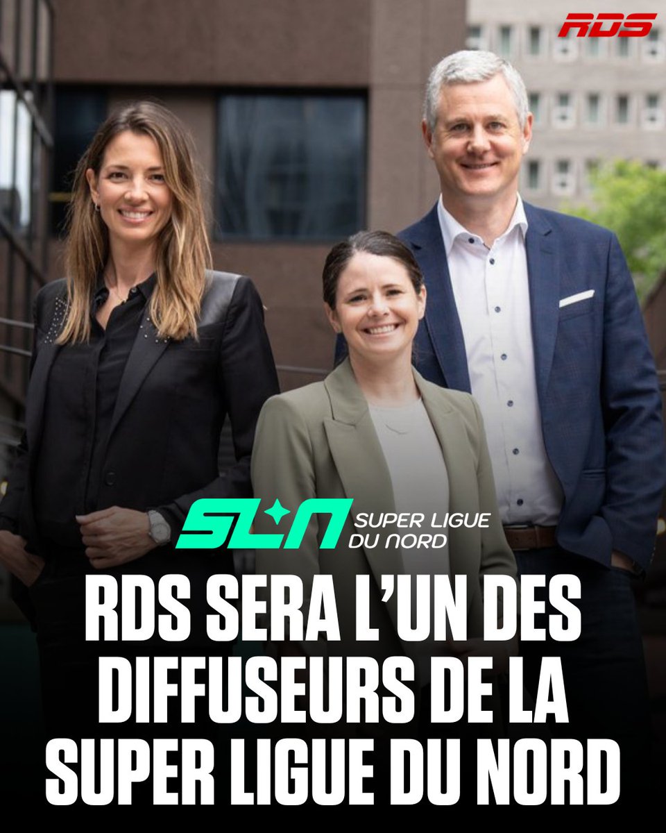 RDSca's tweet photo. RDS diffusera des matchs de la formation montréalaise de la Super Ligue du Nord dès le printemps 2025! ⚽️💪

https://t.co/Hn6EmkJasL https://t.co/smZYxllRYB