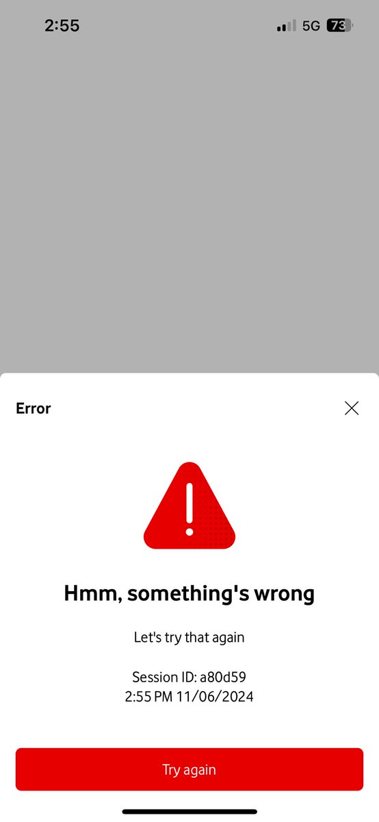 lou_griff10's tweet photo. @VodafoneUK every time i try and use the broadband app, I get this. I’ve removed and downloaded again  and tried other devices. What can I do? Need to set up new router https://t.co/RlSJA6si3X