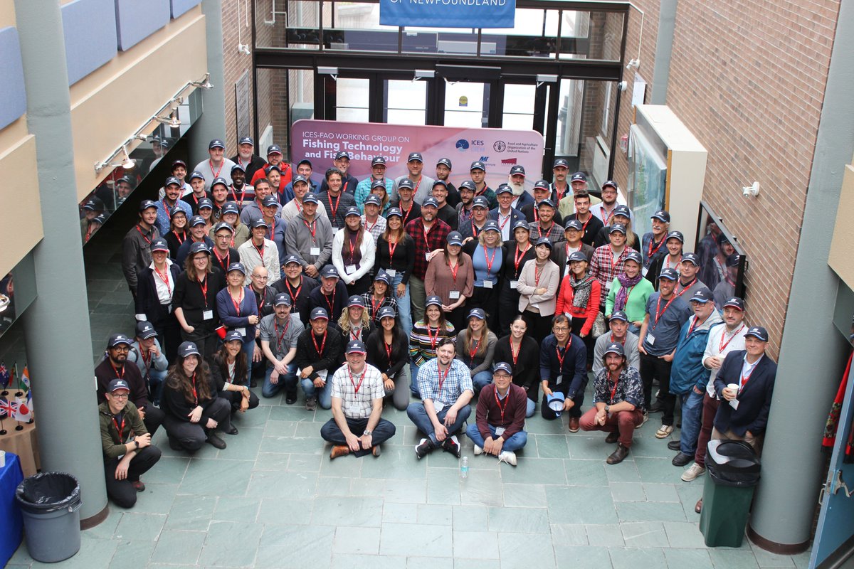 Thanks for visiting St. John's, Canada!  World experts in sustainable fishing technology from 22 countries attended the annual meeting of the ICES Working Group on Fishing Technolgy and Fish Behaviour. @ICES_ASC