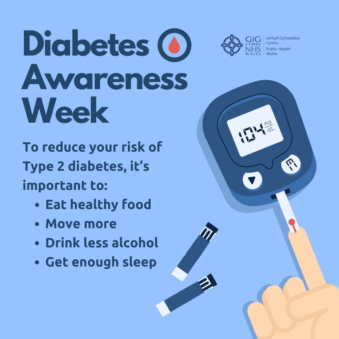 Public Health Wales (@publichealthw) on Twitter photo 🗓️ It's #DiabetesAwarenessWeek! 
Maintaining a healthy balanced diet is key to preventing Type 2 diabetes. 
📢 If you have diabetes, it’s important to go to your diabetic eye screening appointments when invited
phw.nhs.wales/services-and-t… 🗓️ It's #DiabetesAwarenessWeek! 
Maintaining a healthy balanced diet is key to preventing Type 2 diabetes. 
📢 If you have diabetes, it’s important to go to your diabetic eye screening appointments when invited
phw.nhs.wales/services-and-t…