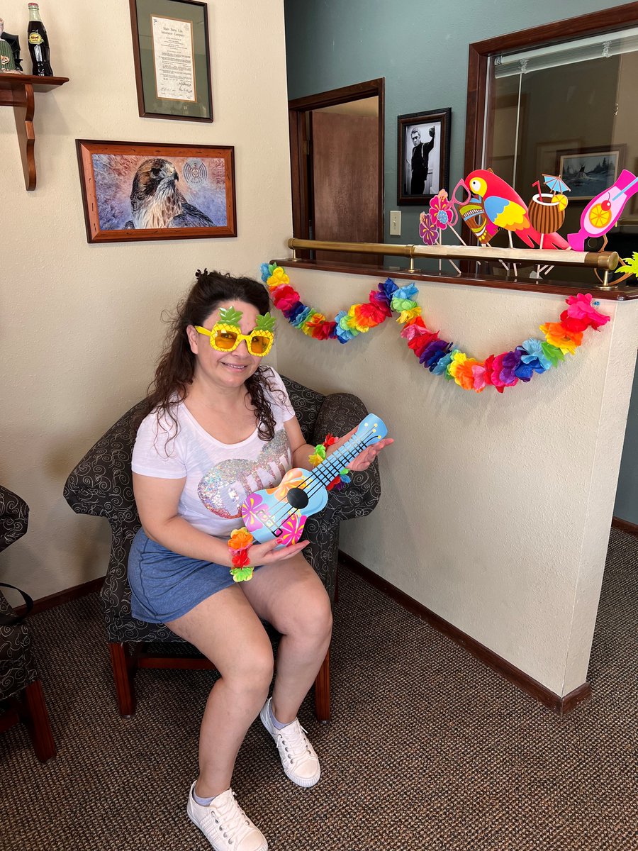 RalphFarm's tweet photo. Having some fun this past Aloha Friday. Make sure to stop by our office this upcoming Friday for some pineapple frozen whip. 🍍🍦 https://t.co/pzIVipFHgL
