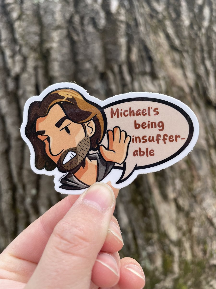 AcesOddity's tweet photo. i’m a little late but WOAH!! can’t believe it’s been 4 years since staged came out!! 

ANYWAYS here are some of the stickers i’ve made from the show! >:]
#michaelsheen #davidtennant #davidtennantart #staged #bbc #bbcstaged https://t.co/VADkg6tYWZ