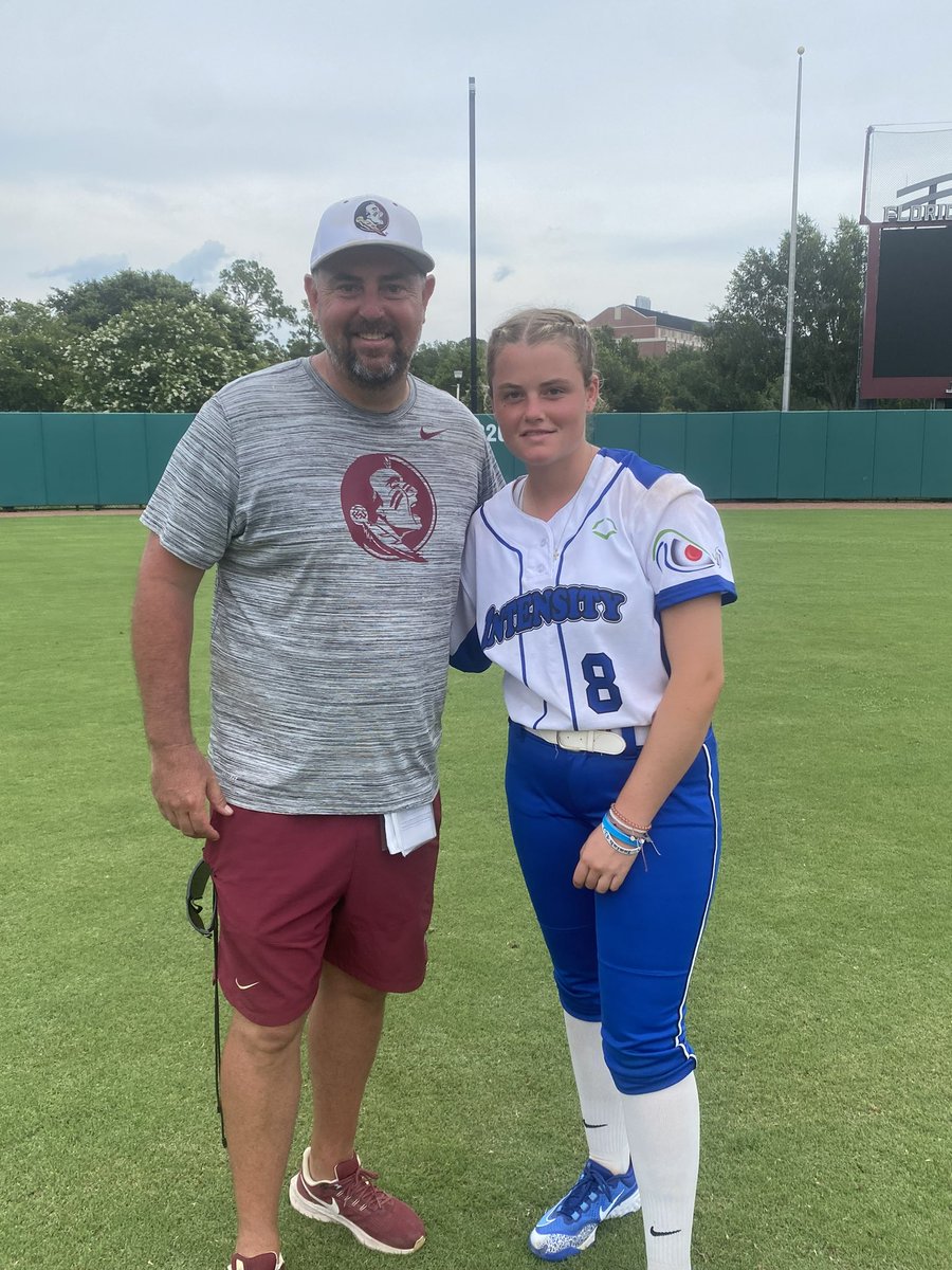 Thank you <a href="/FSU_Softball/">Florida State Softball 🥎</a> for a great camp! I loved everything I learned about FSU!! I look forward to attending another camp! <a href="/FSU_CoachWilson/">Travis Wilson</a> <a href="/TCam_FSUSB/">Troy Cameron</a> <a href="/Coach_Alameda/">Lonni Alameda</a>