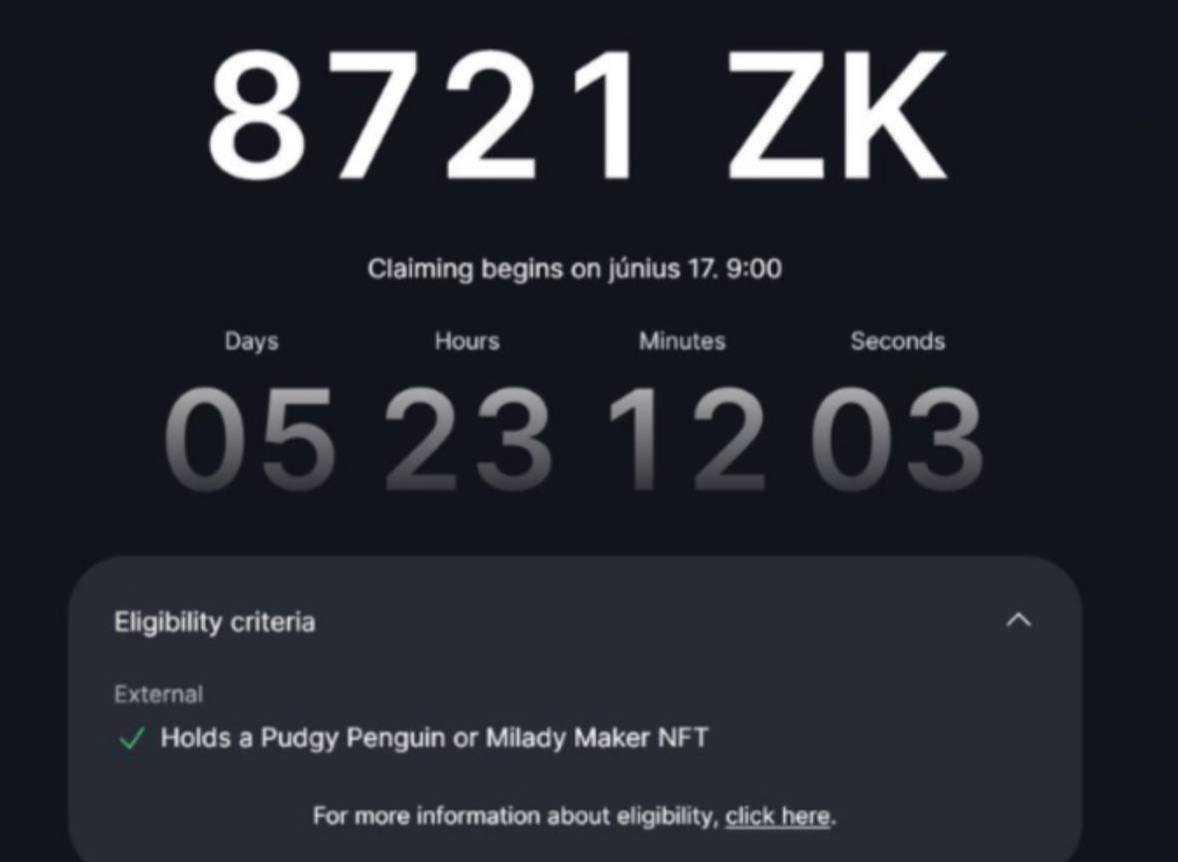 Danny_Crypton's tweet image. #zkscam

Exposing the airdrop or how the ZkSync team stole our tokens.

- Ours, because without us, they wouldn&apos;t exist.

official snapshot date was announced to be March 24th.

They distributed 10,000 $ZK to holders of the &quot;Pudgy Penguins&quot; collection.

But the most interesting…