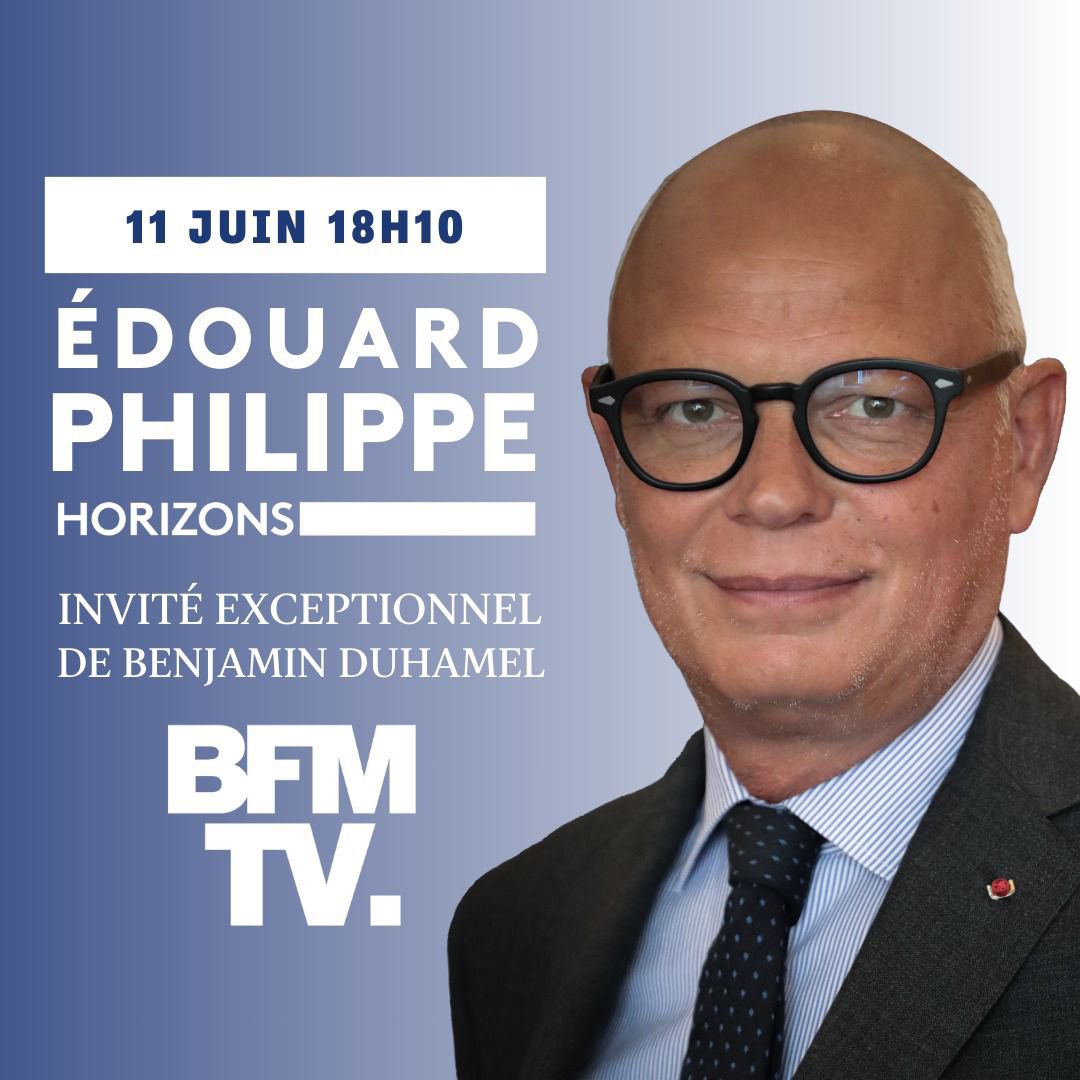 📣 <a href="/EPhilippe_LH/">Edouard Philippe</a> répondra aux questions de Benjamin Duhamel à 18h10 sur <a href="/BFMTV/">BFM</a> !