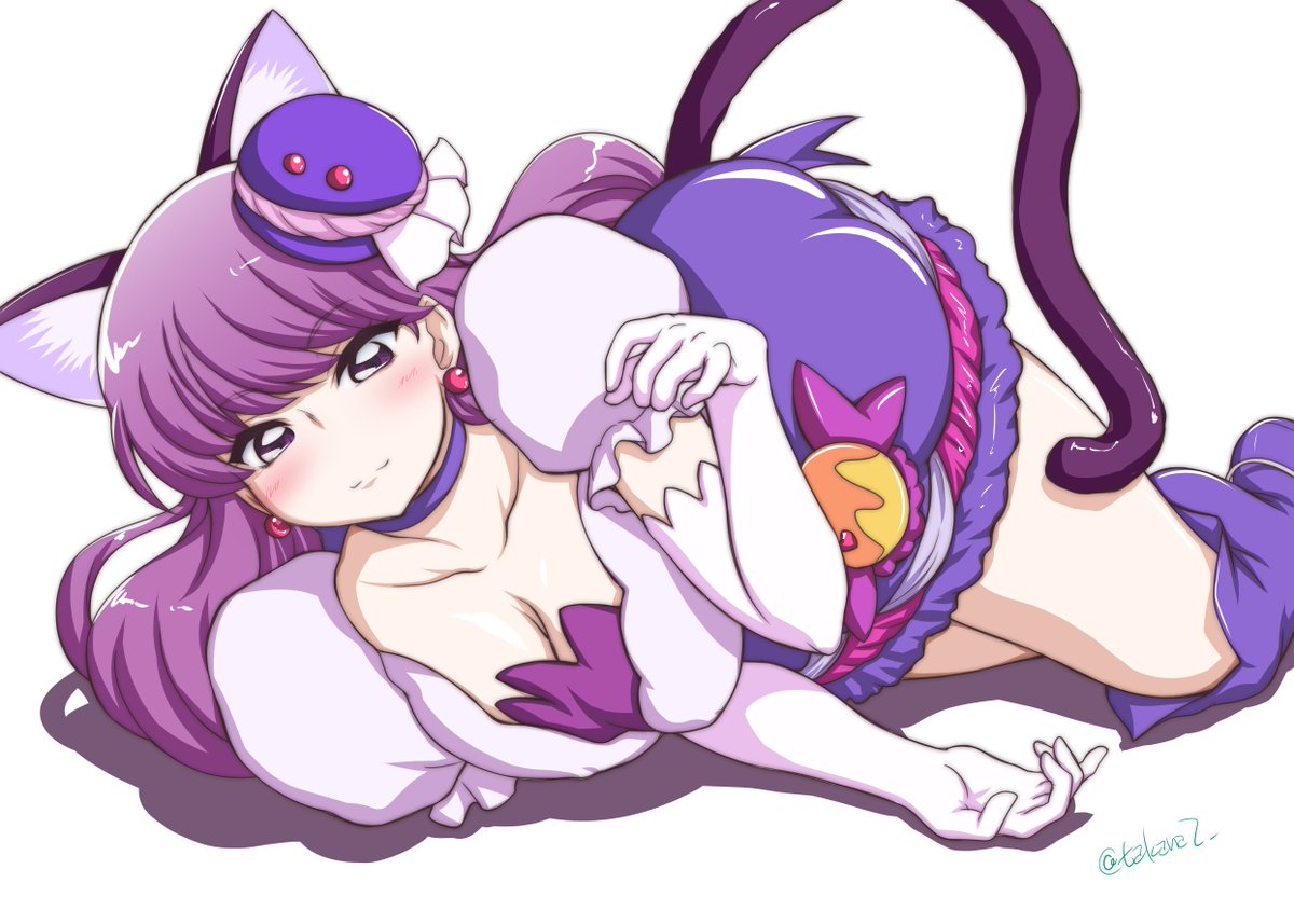 「#キュアマカロン生誕祭2024 キュアマカロンの誕生日だったのかーけっこう前に描」|鷹那２号のイラスト