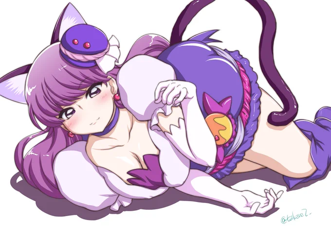 #キュアマカロン生誕祭2024 キュアマカロンの誕生日だったのかーけっこう前に描いたやつだけど。 