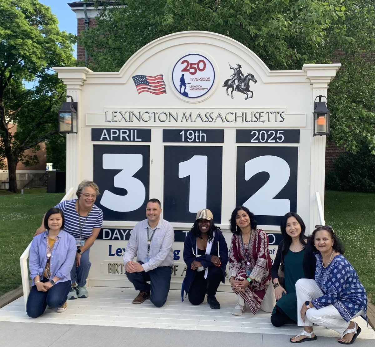 Lexington250's tweet photo. We honor Lexington Public Schools Educators of Color as our #CalendarKeepers for #CountdownTo250! ๐๐Their dedication and courage, despite facing challenges, fosters student sense of belonging - benefitting ALL students. Tagging Johnny in spirit. ๐๐ #Lex250 #EducatorsOfColor https://t.co/eNqjyPvNhz