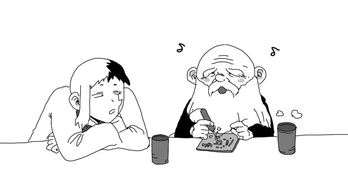 もっと描きたい2人 
