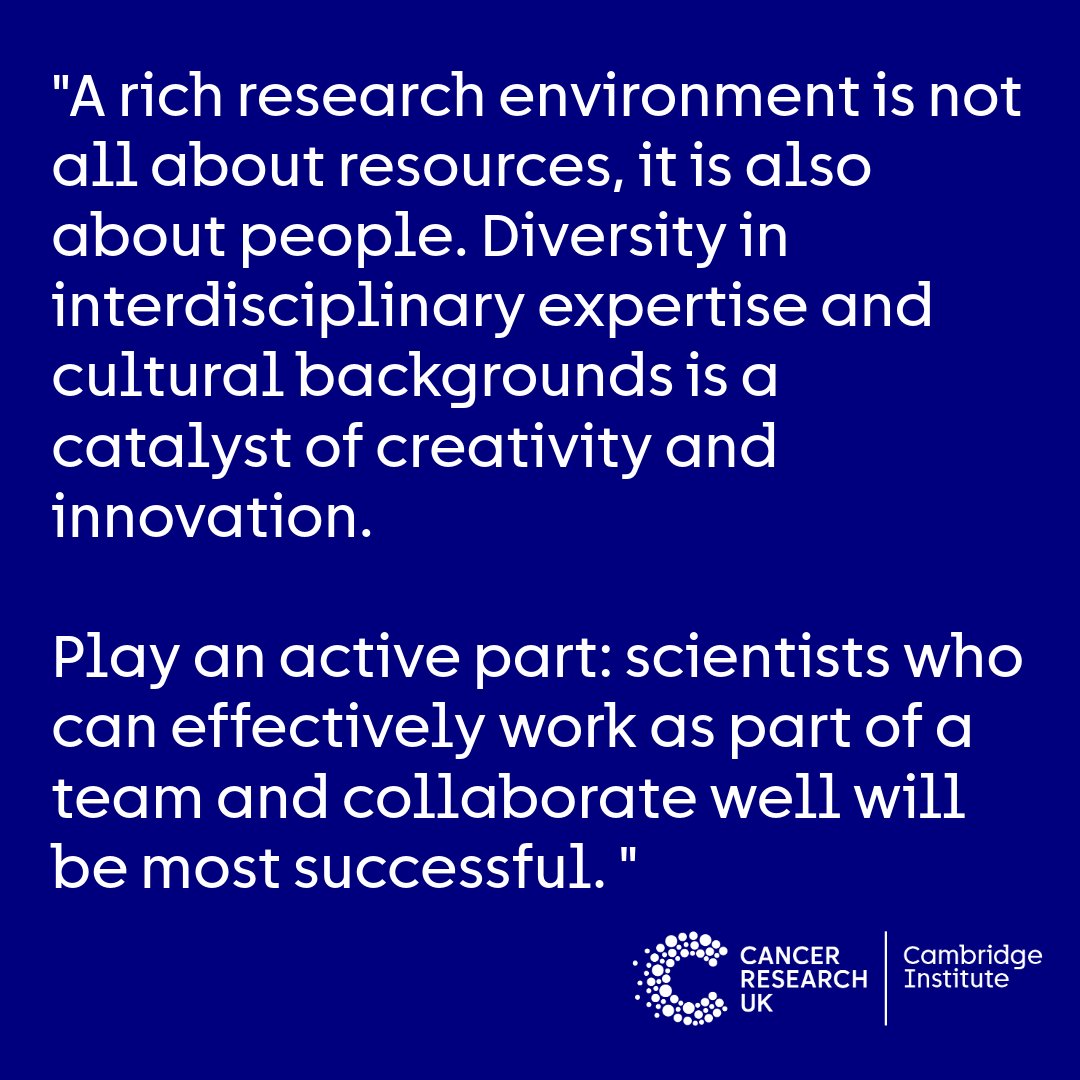 Dr Maike <a href="/delaroche_cruk/">de la Roche Lab CRUK</a> has shared her "Recipe for Success" for a career in immunology.

Writing in <a href="/ASImmunology/">Australian and New Zealand Society for Immunology</a>, recently named Entrepreneurial Group Leader of the Year, emphasises the importance of genuine and generous collaboration.

Read here ⤵️
onlinelibrary.wiley.com/doi/10.1111/im…