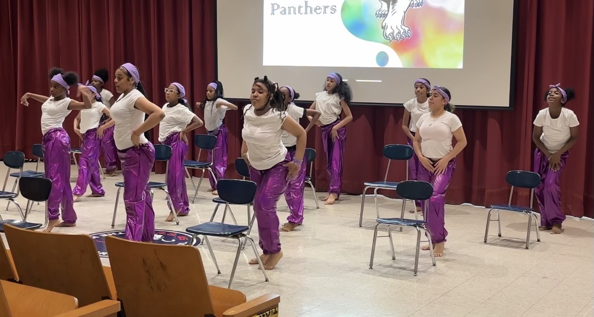 ps_greene's tweet photo. Congratulations to the Prancing Panthers for putting on an exciting, fierce dance recital! Check out the videos of these bedazzling performances!! 💃 #Prancing Panthers https://t.co/0kYpOdJiVD