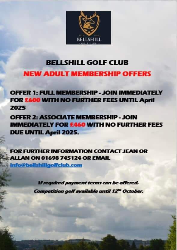 Bellshill Golf Club tweet media