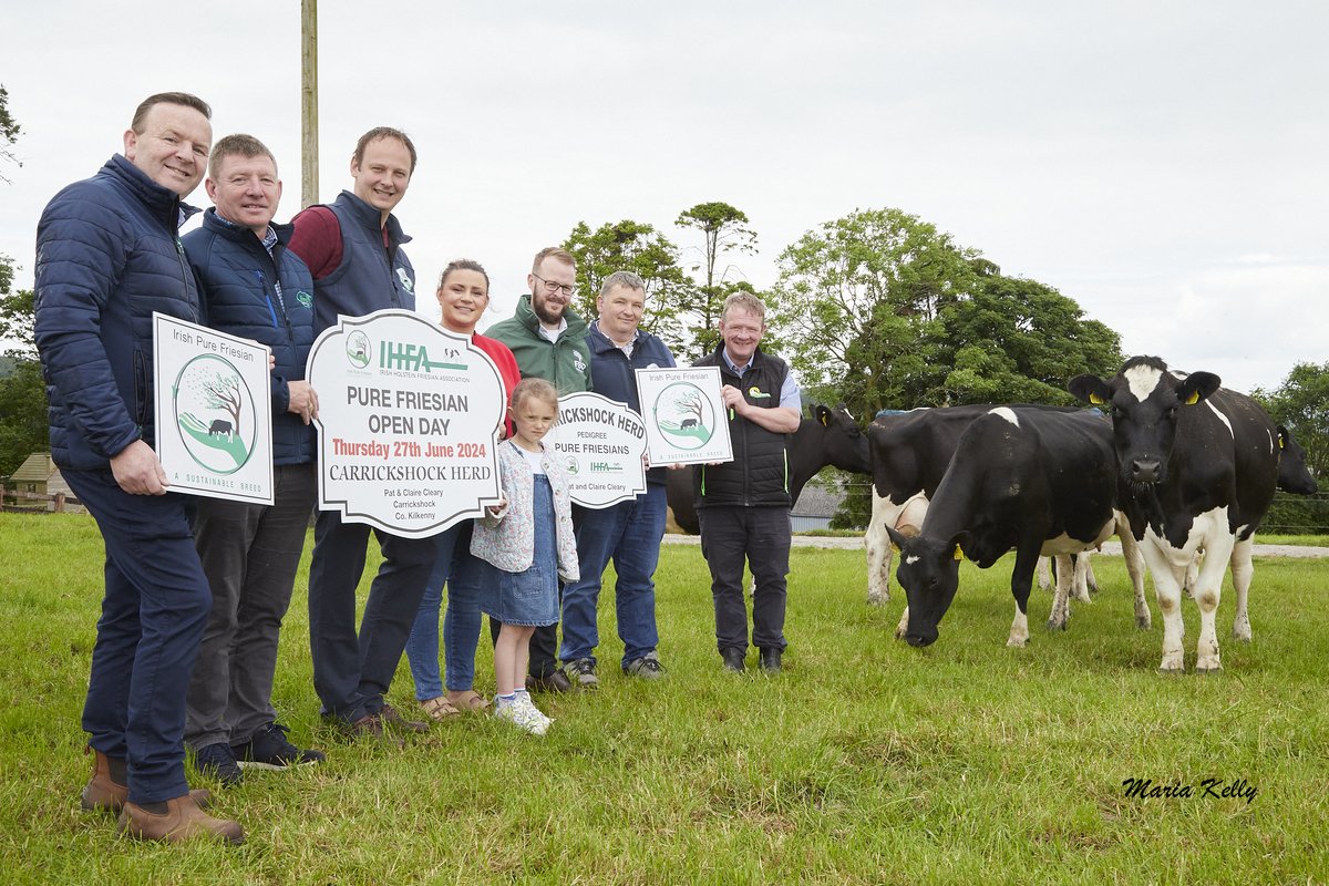 Looking forward to the @_ihfa_  🐮PURE FRIESIAN OPEN DAY 🐮

All roads lead to Carrickshock on Thursday 27th June!
Pat &amp; Claire Cleary welcome all to the Pure Friesian Open Day at their Carrickshock Herd.

See you there