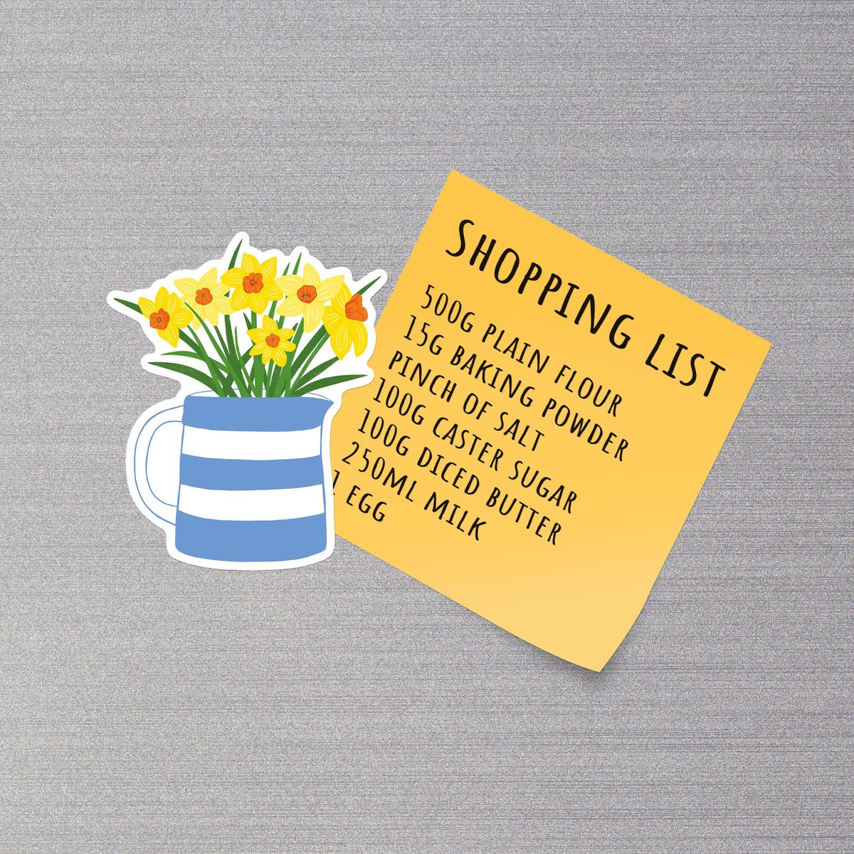 Daffodils in a Cornishware Jug Fridge Magnet #etsygifts #cornwall 

sarahwillustration.etsy.com/listing/160101…