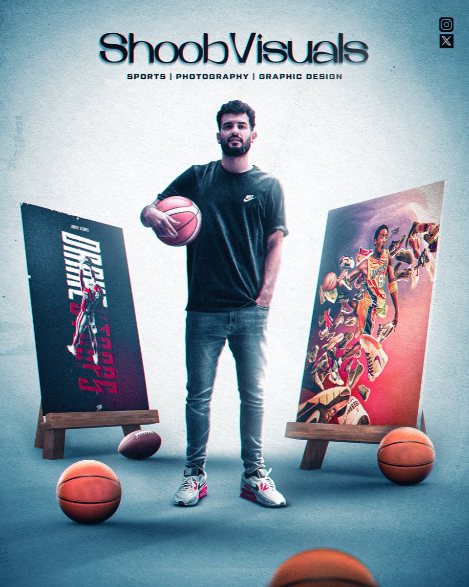 shoobvisuals's tweet photo. ShoobVisuals | 
Play ball &amp; do graphics. 
Why not do both?✌️ https://t.co/aGHCqz8oFM