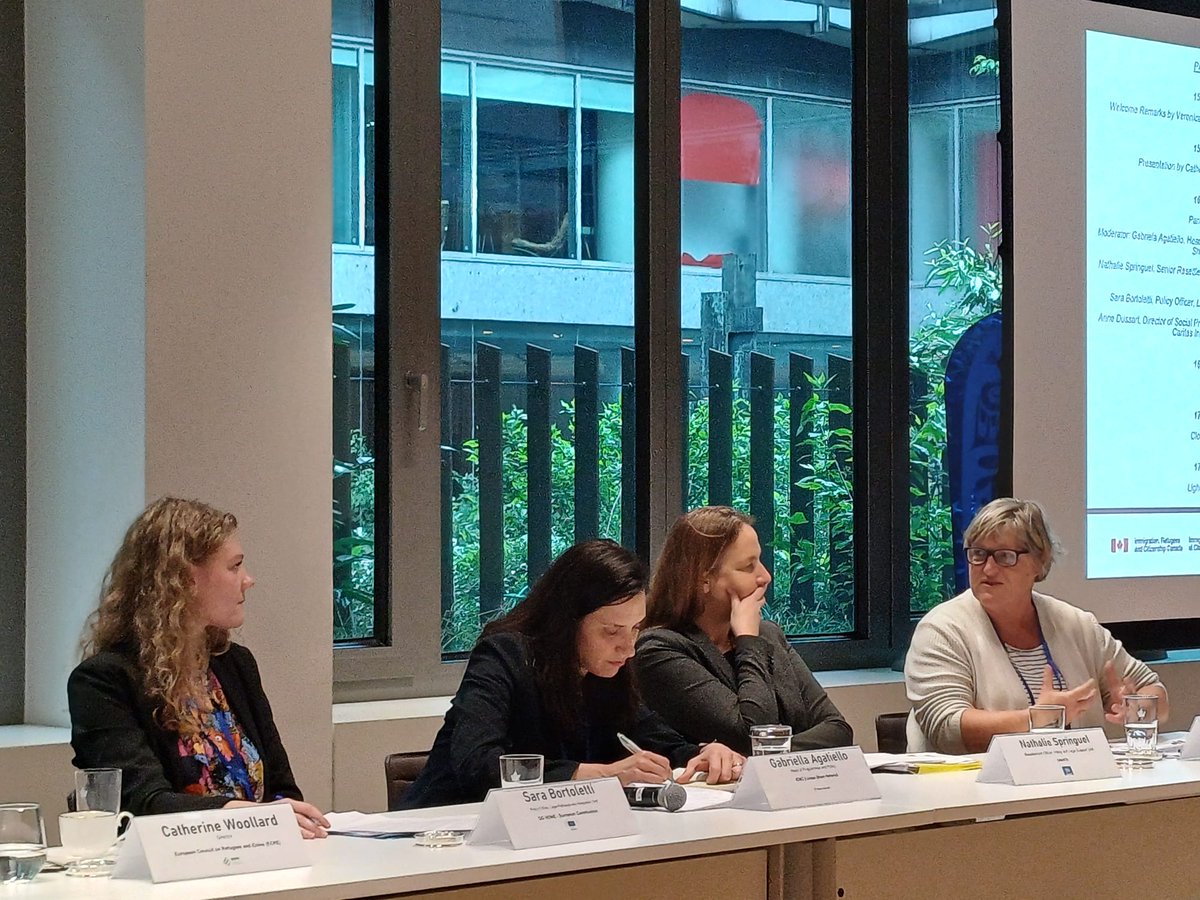 How to step up education pathways for people in need of protection ? <a href="/AnneDussart/">AnneDussart</a> from <a href="/caritasintbe/">caritasintbe</a> shares experience with implementing #sponsorship schemes and stresses need for additionality to #resettlement <a href="/CanadaUE/">Canada et l'UE 🇨🇦🇪🇺</a> <a href="/ecre/">ECRE</a> <a href="/EUHomeAffairs/">EU Home Affairs</a> <a href="/CaritasEuropa/">Caritas Europa</a>